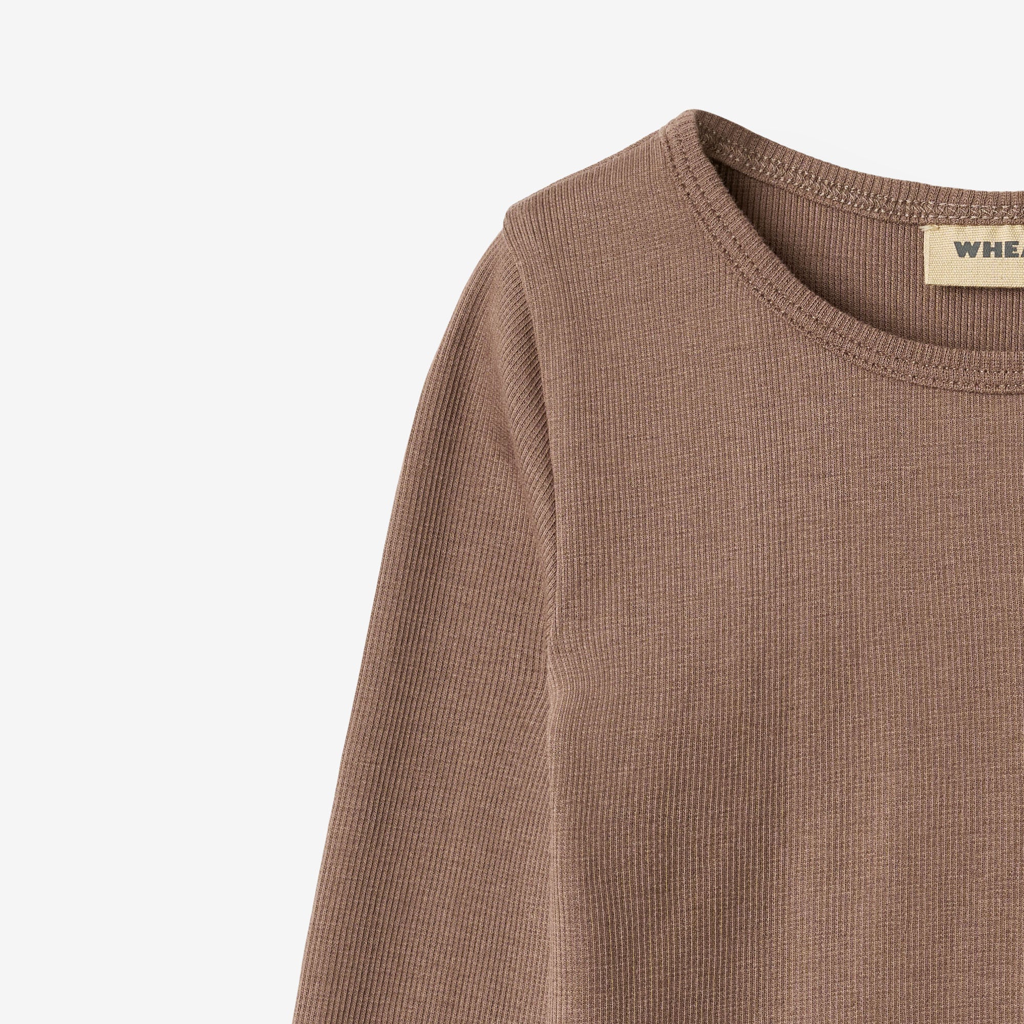 T-shirt L/S Ida - toffee brown - Image 4