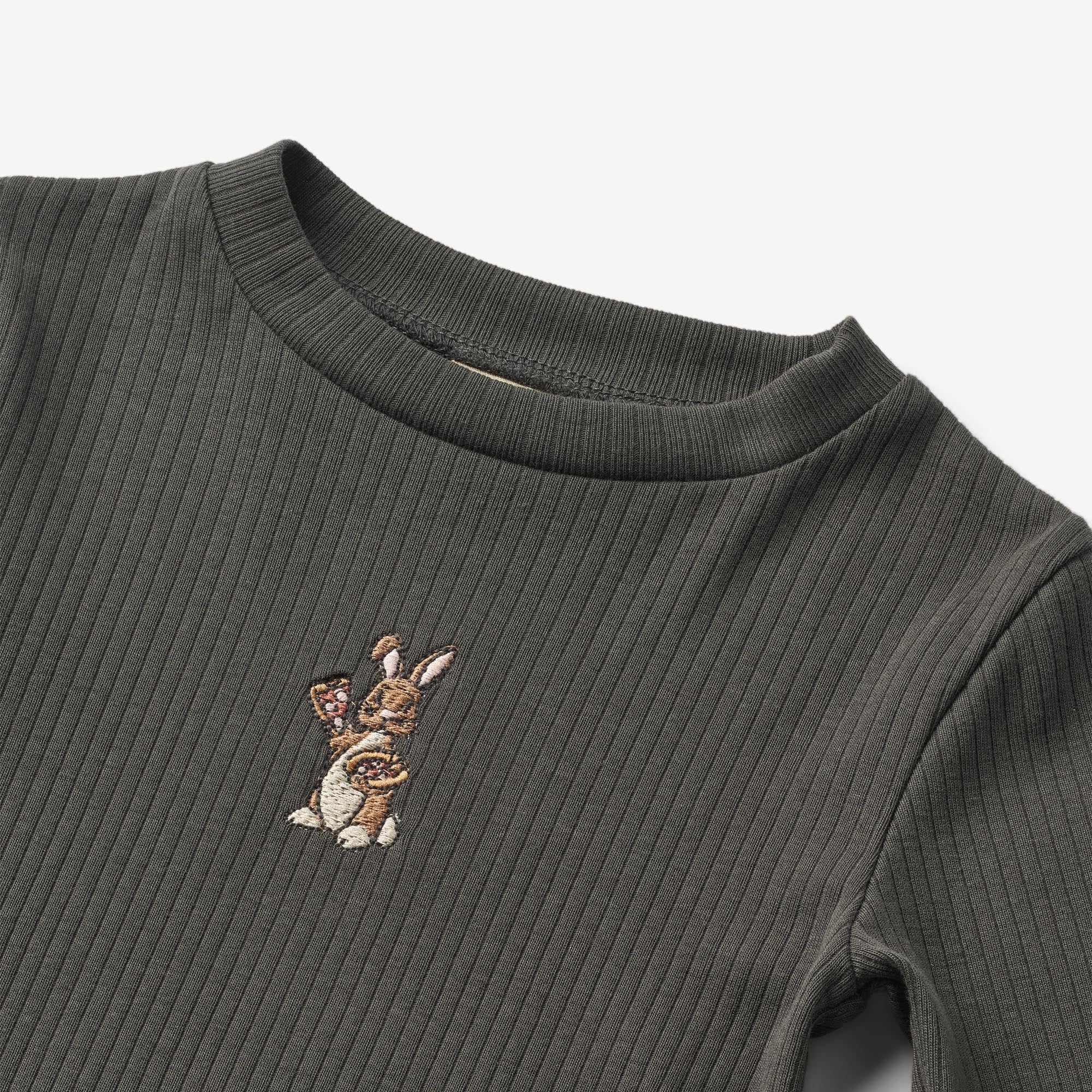T-Shirt L/S Louann - raven - Image 3