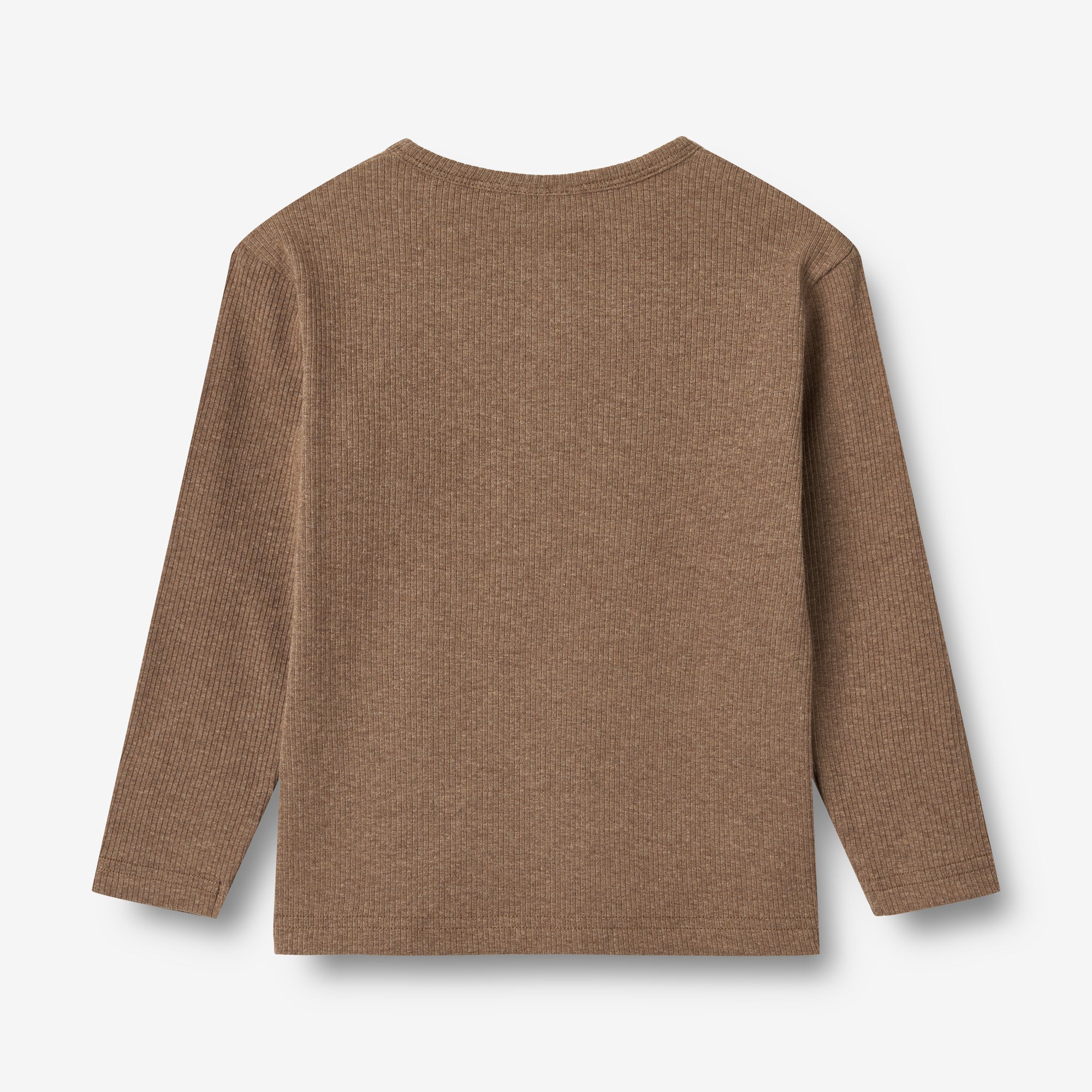 T-shirt L/S Morris - coffee melange - Image 2