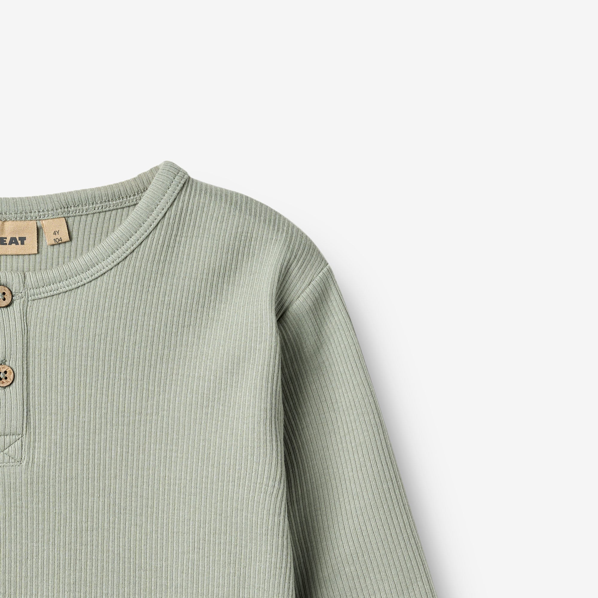 T-shirt L/S Morris - morning mist - Image 4
