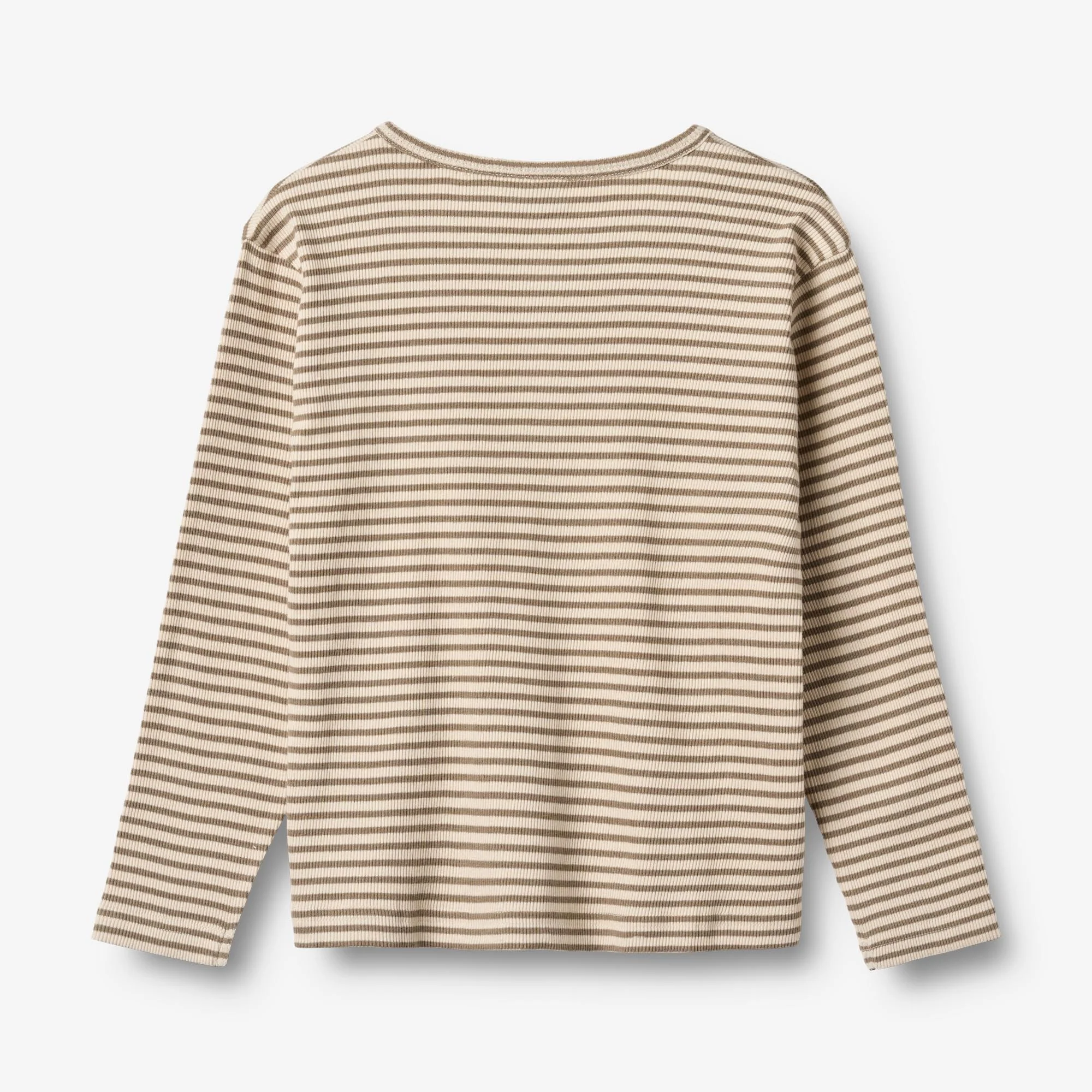 T-shirt L/S Morris - stone stripe - Image 2