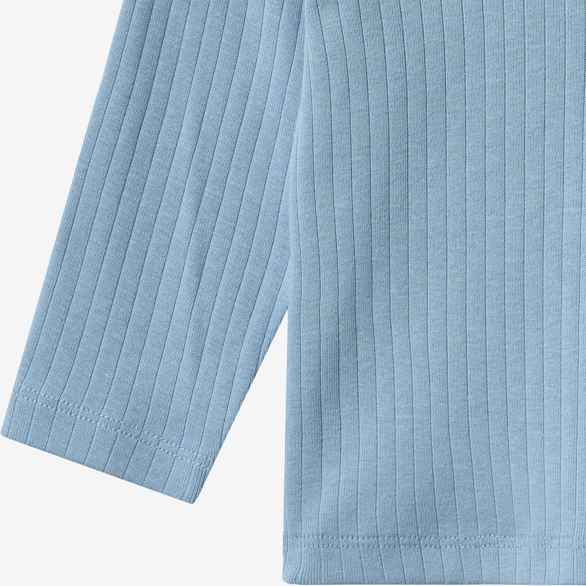 T-Shirt L/S Morris - faded denim - Image 3