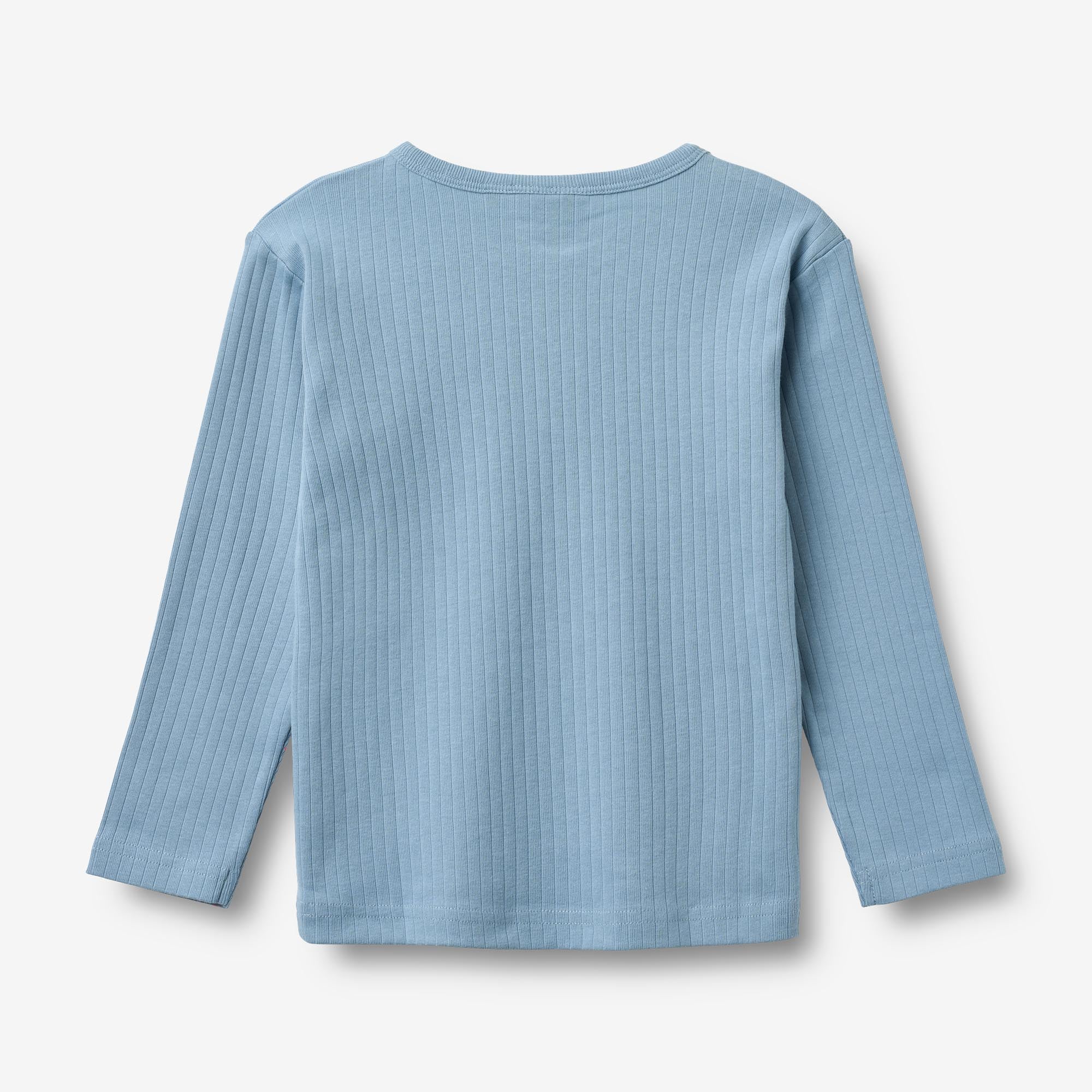 T-Shirt L/S Morris - faded denim - Image 3