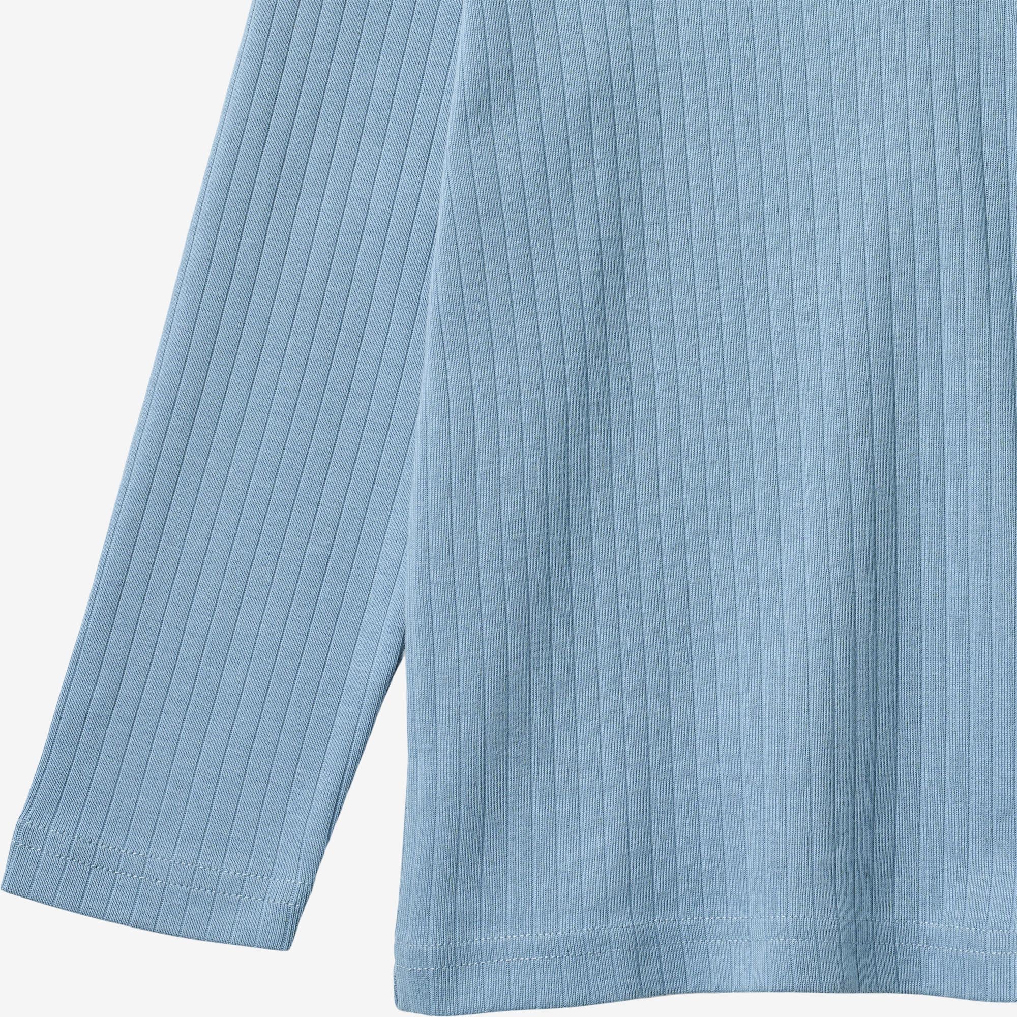 T-Shirt L/S Morris - faded denim - Image 4