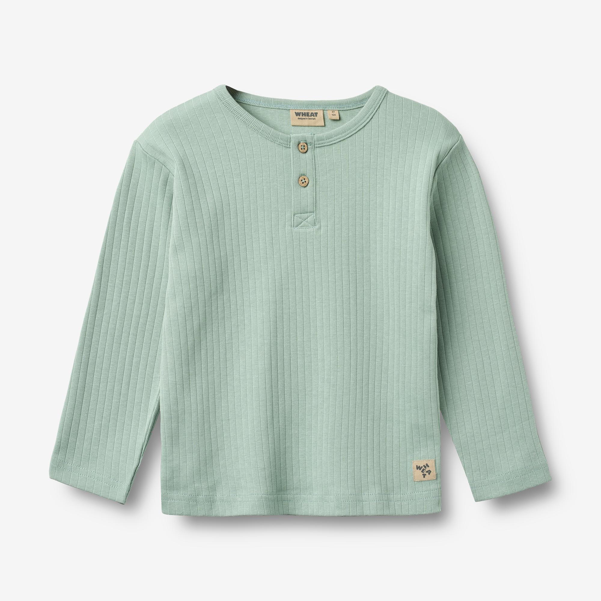 T-Shirt L/S Morris - green pool