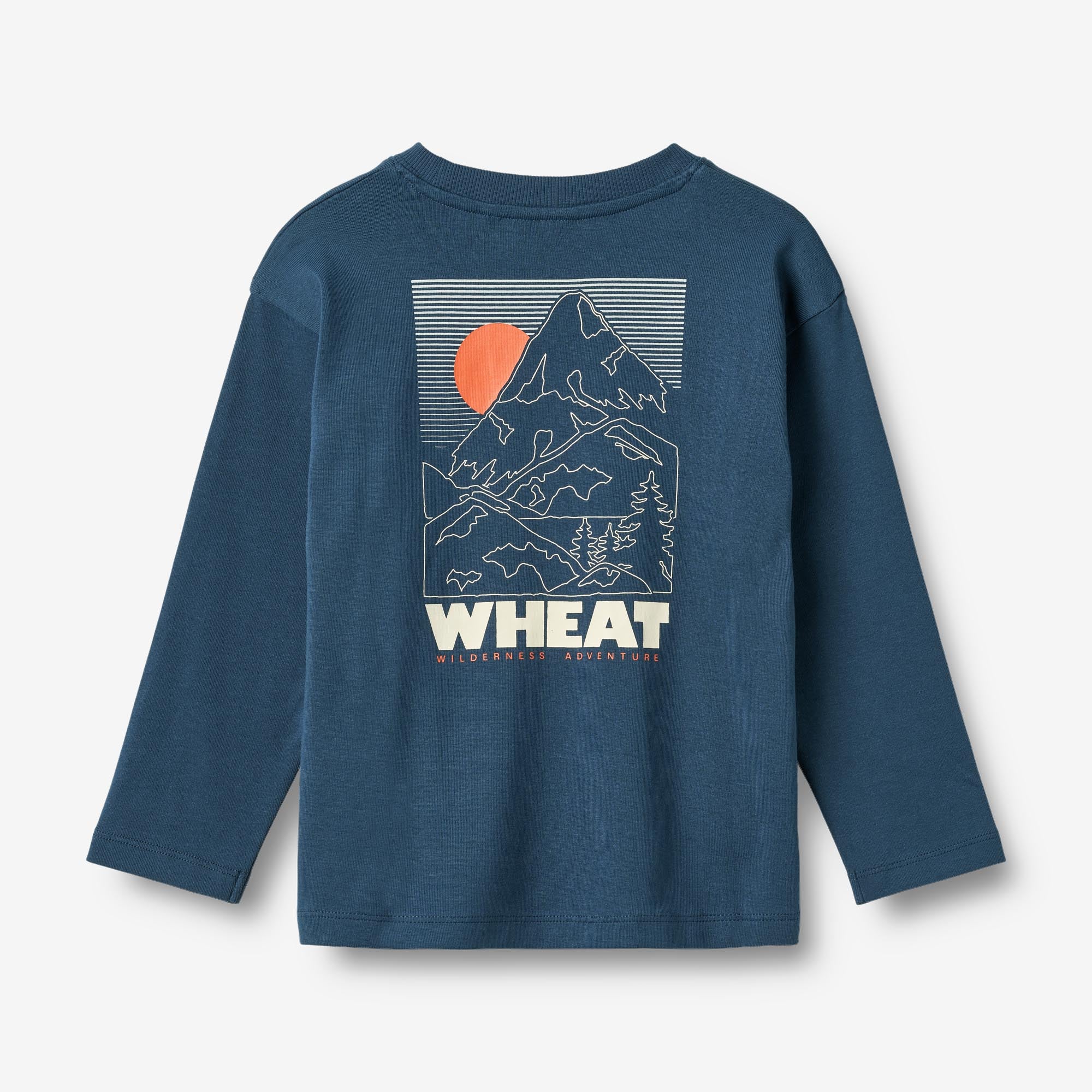 T-shirt L/S print Dixie - blue denim - Image 3