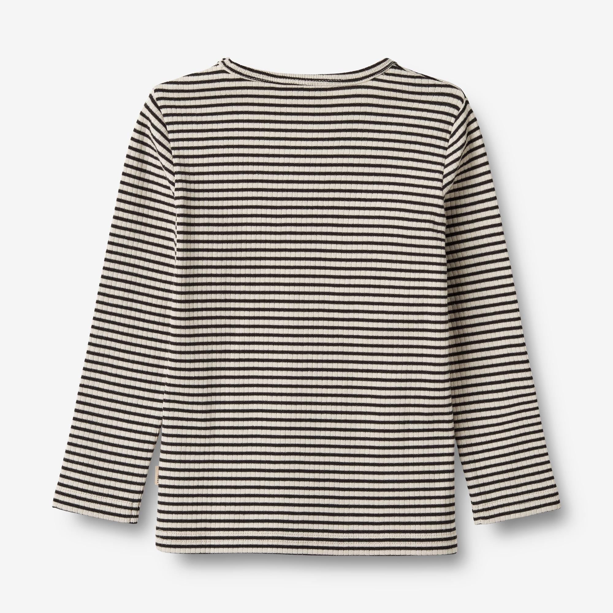 T-Shirt L/S Stig - black stripe - Image 3