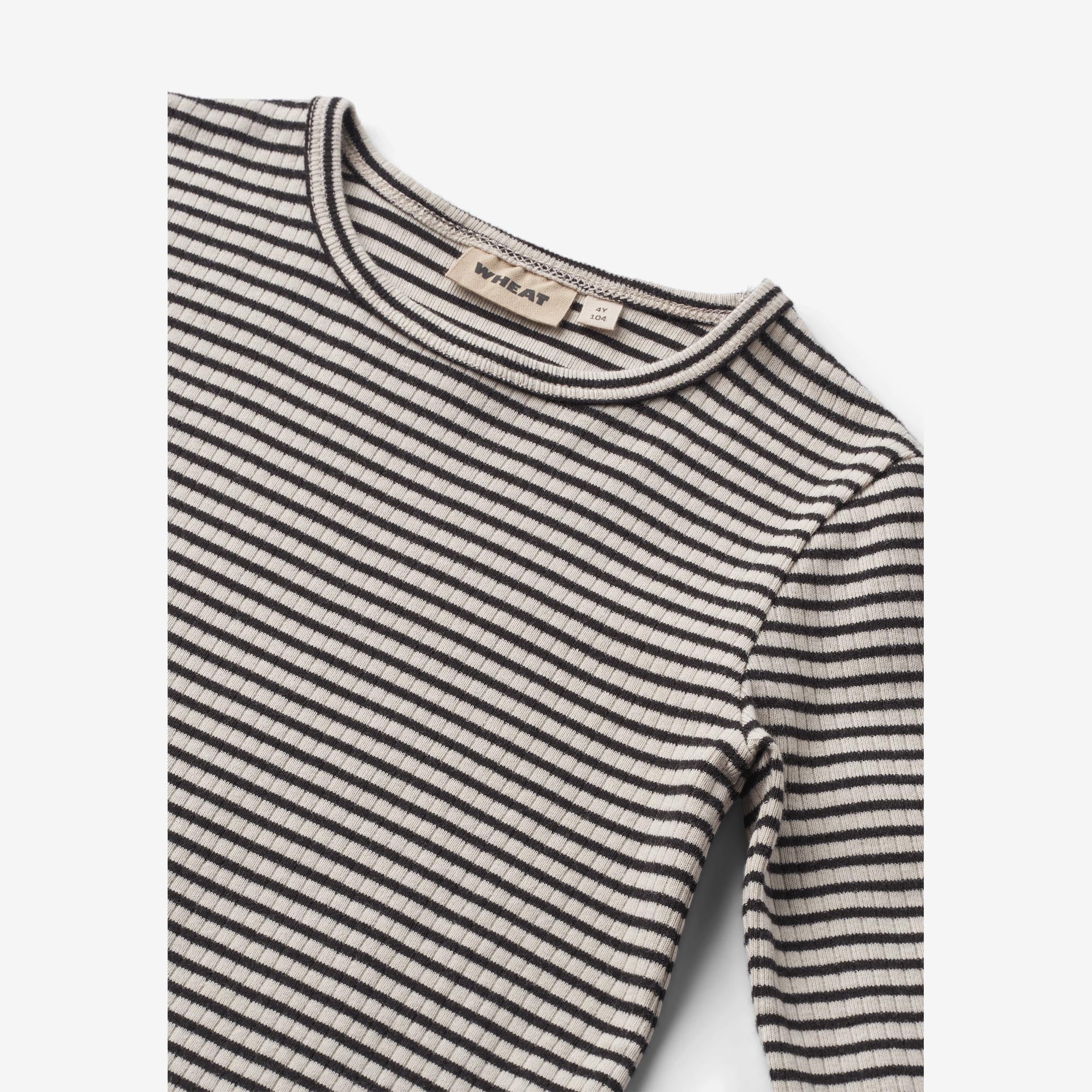 T-Shirt L/S Stig - black stripe - Image 4