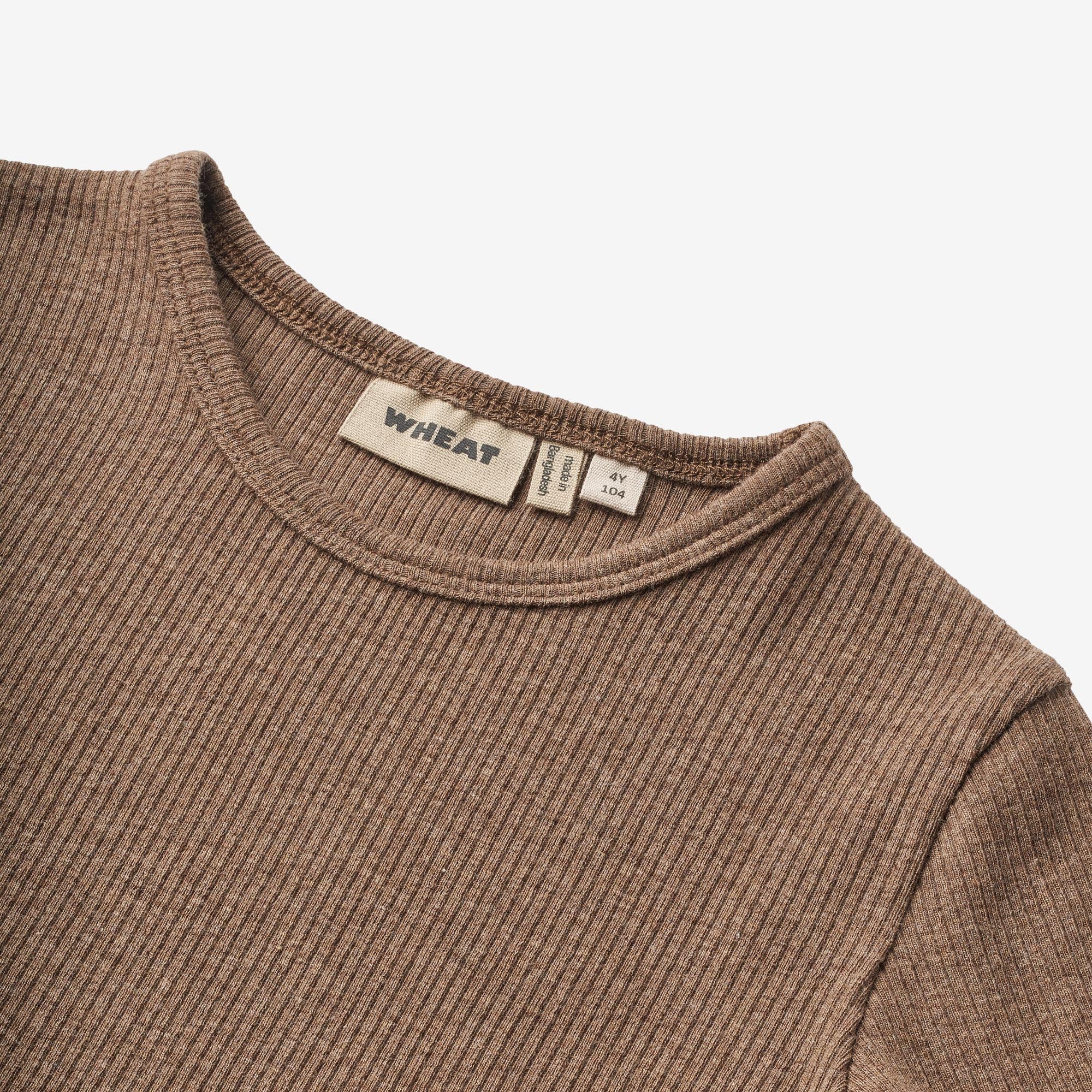 T-Shirt L/S Stig - coffee melange - Image 3