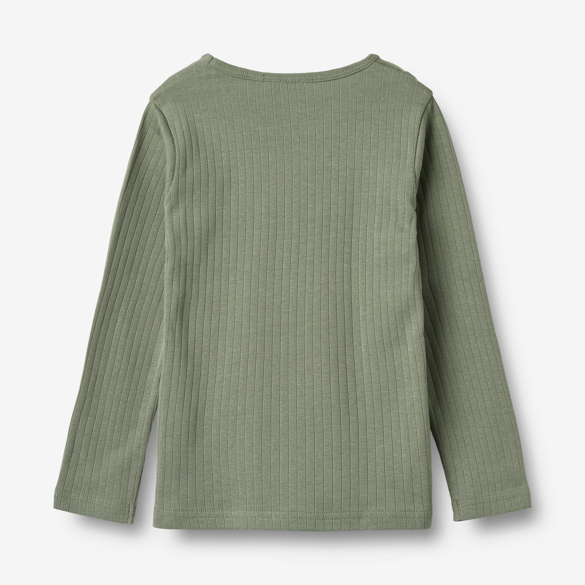 T-shirt L/S Stig - dusty green - Image 2