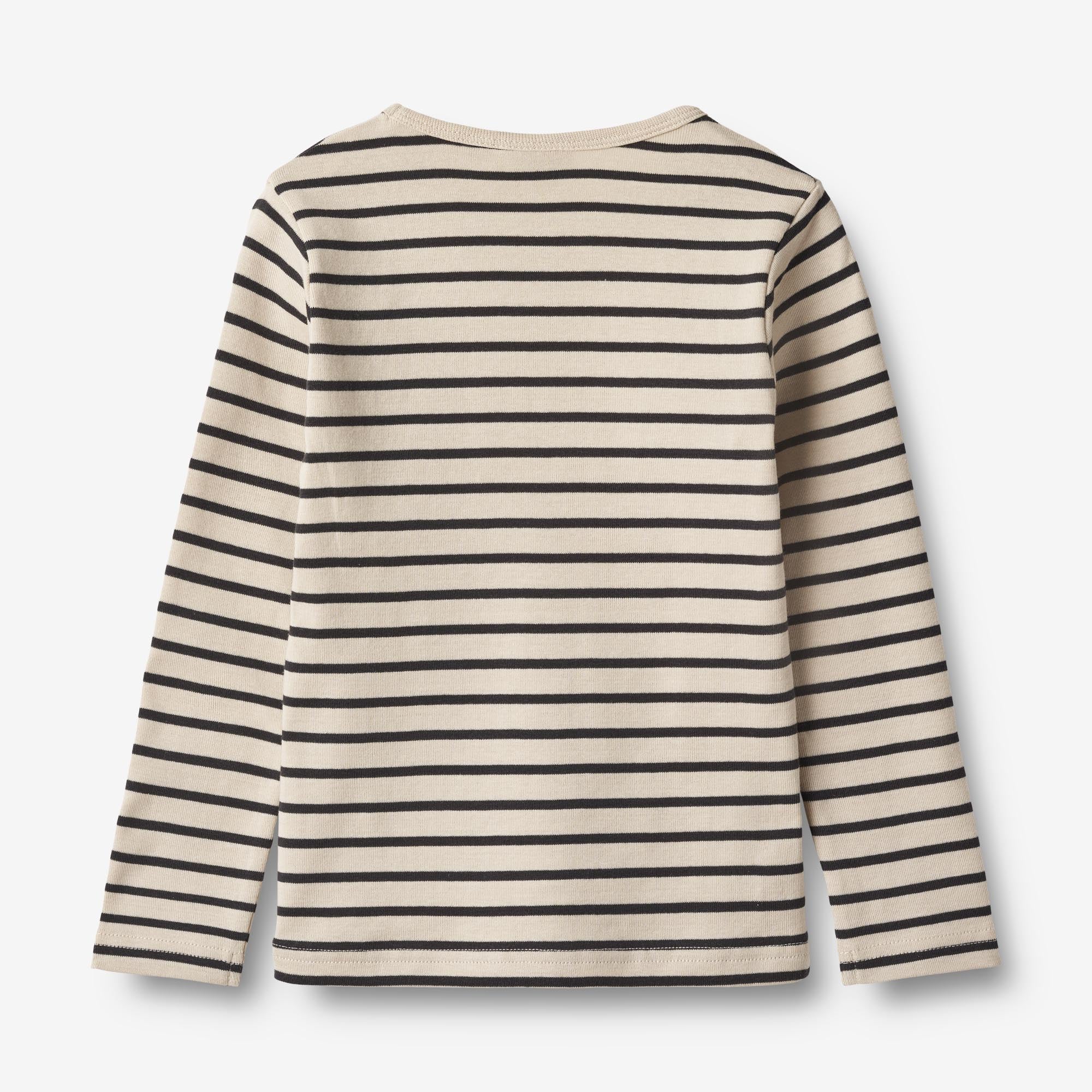 T-Shirt L/S Stig - navy stripe - Image 2