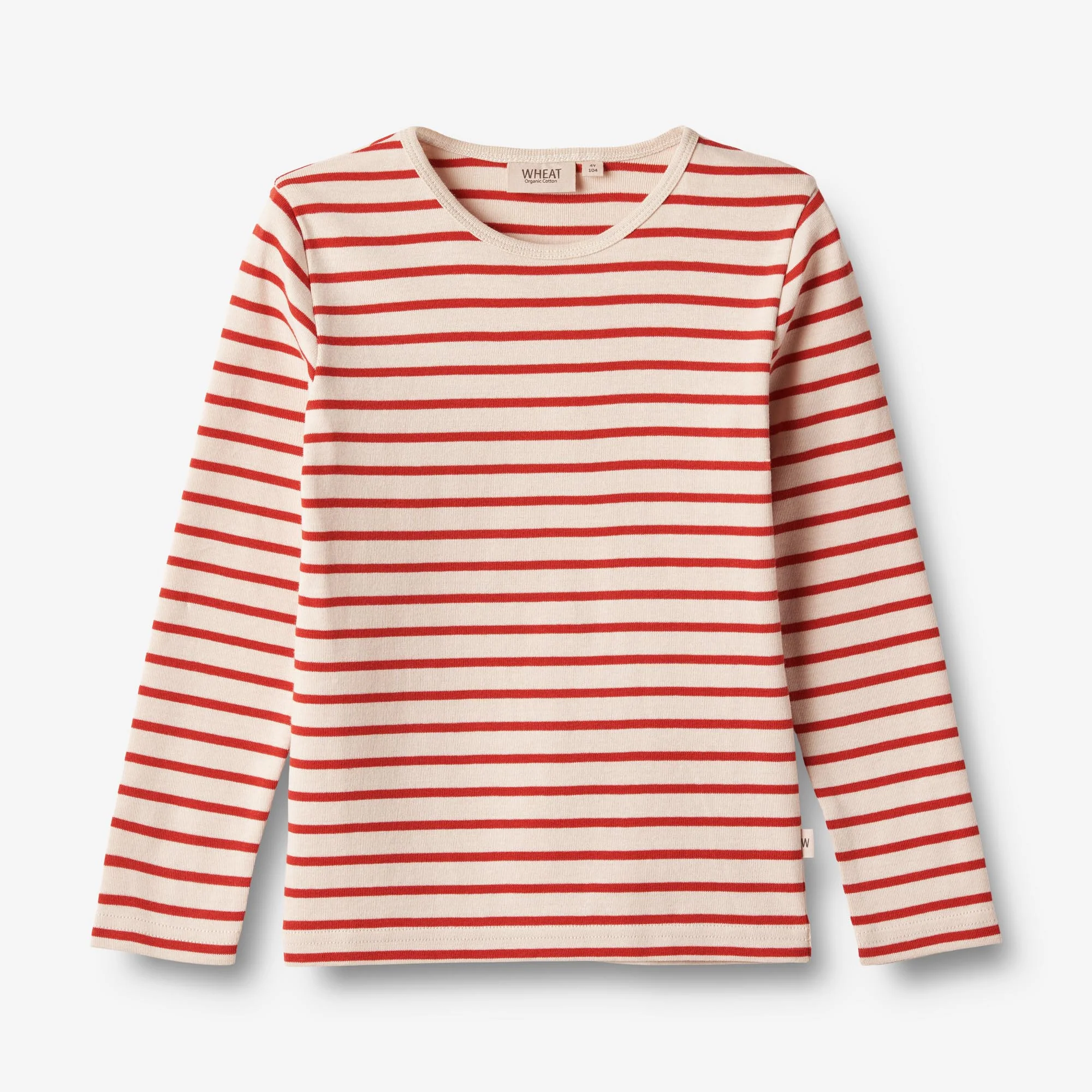 T-Shirt L/S Stig - red stripe