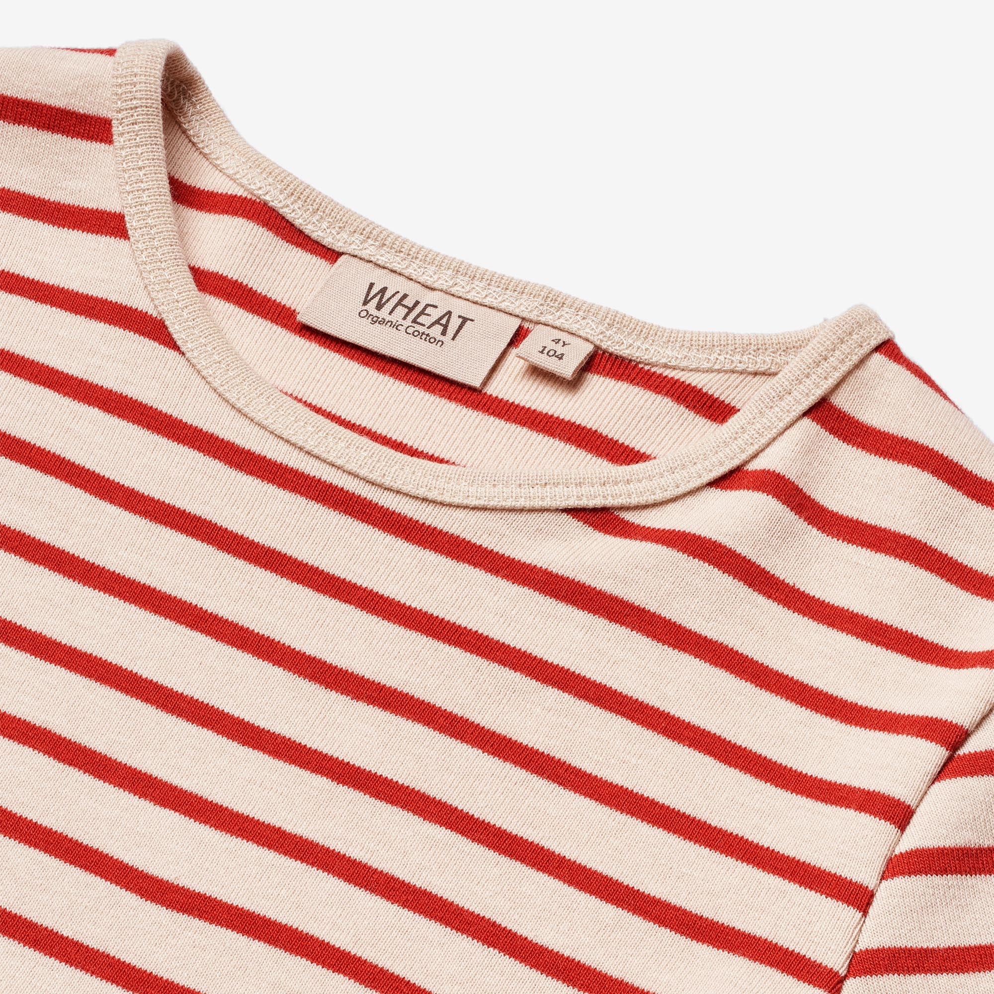 T-Shirt L/S Stig - red stripe - Image 3