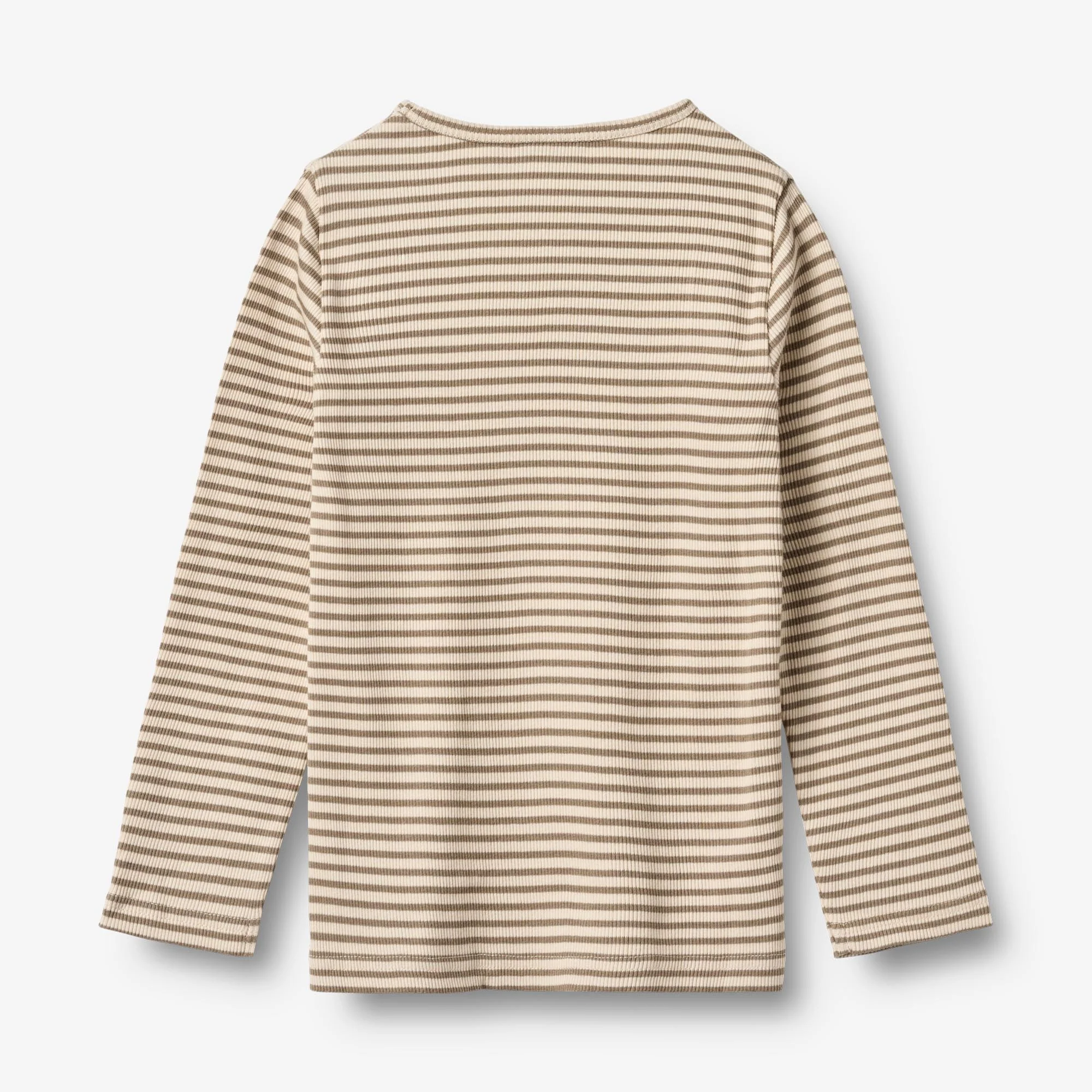 T-shirt L/S Stig - stone stripe - Image 3