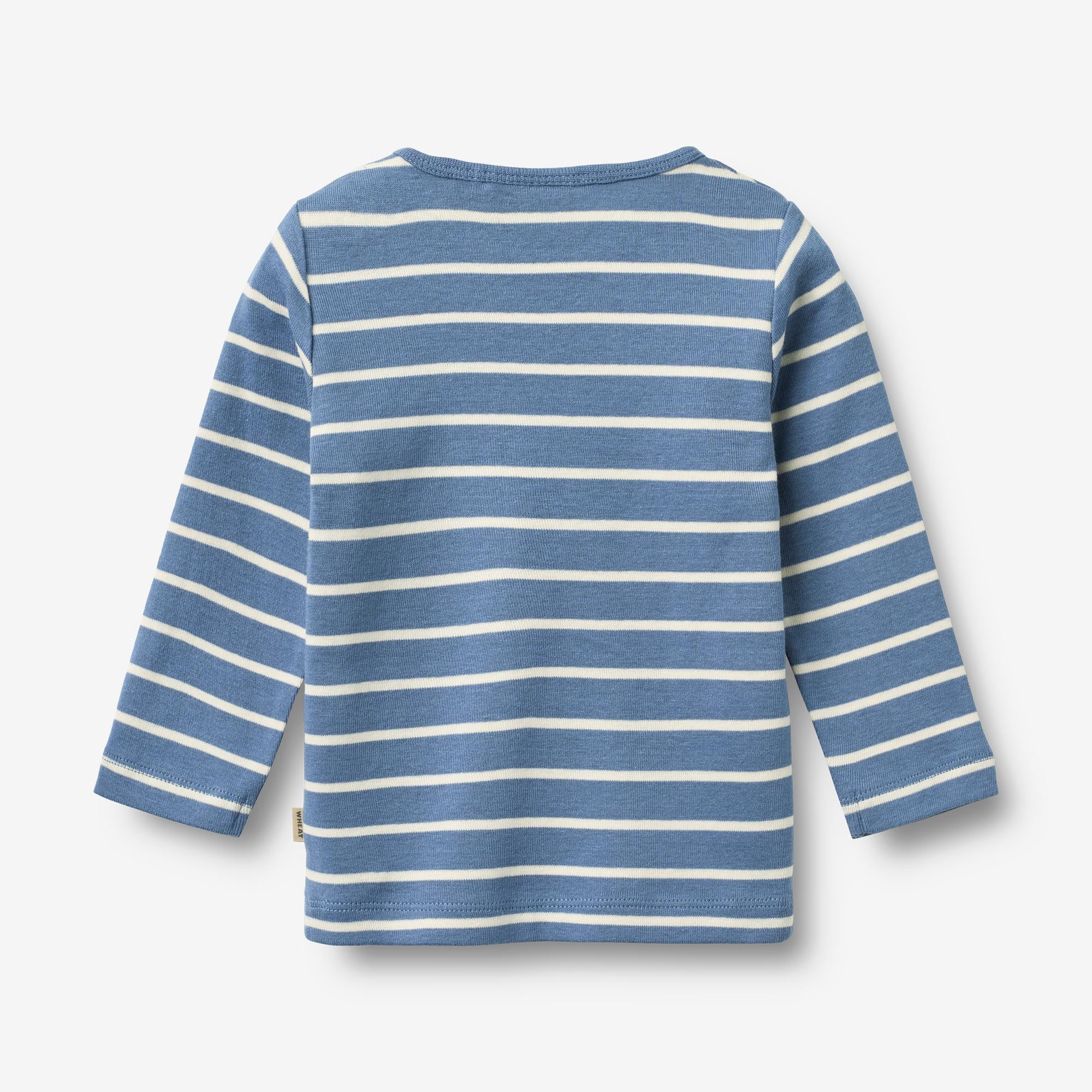 T-shirt L/S Stig - blue stripe - Image 2