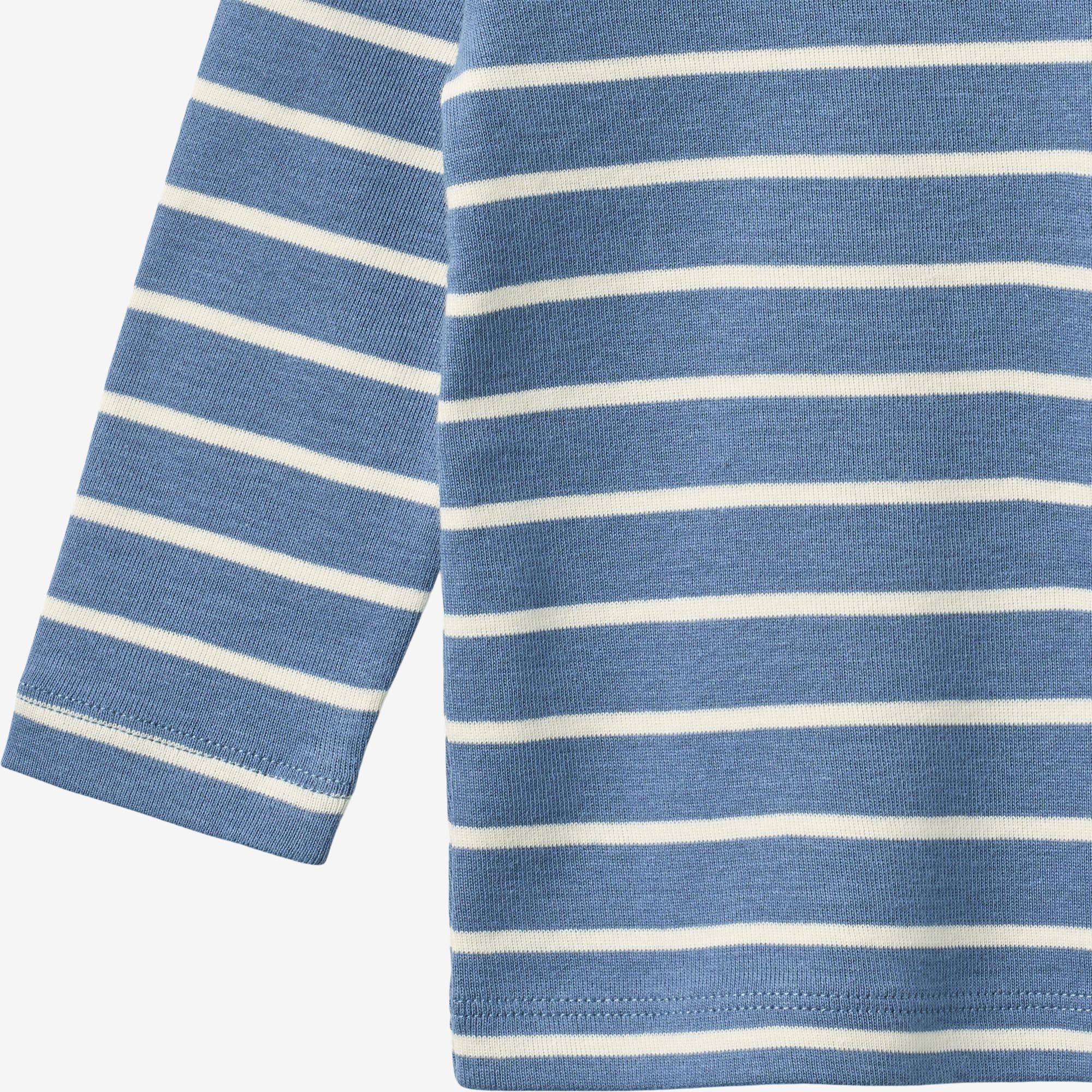 T-shirt L/S Stig - blue stripe - Image 3