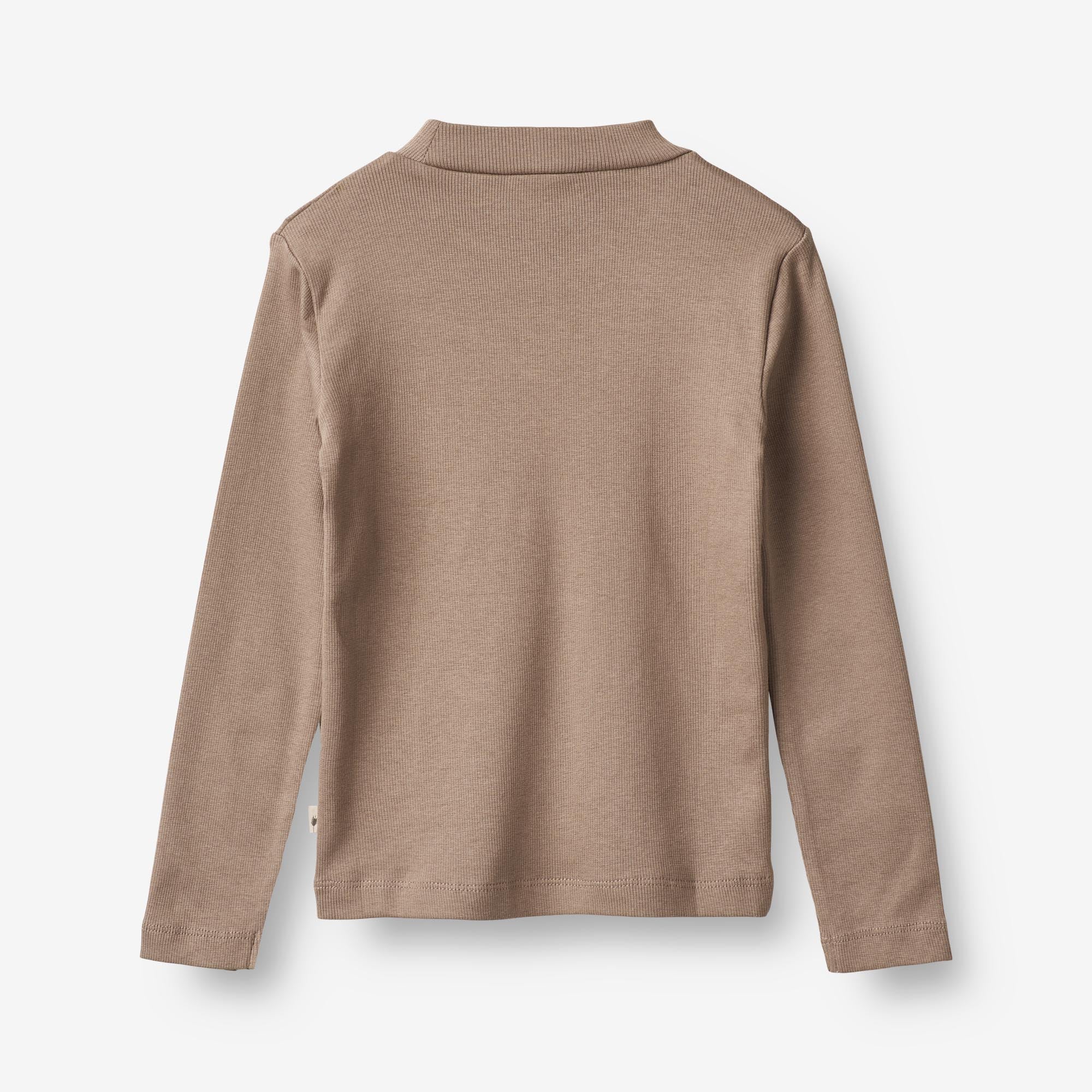 T-Shirt Rib LS Rosetta - soft brown - Image 2