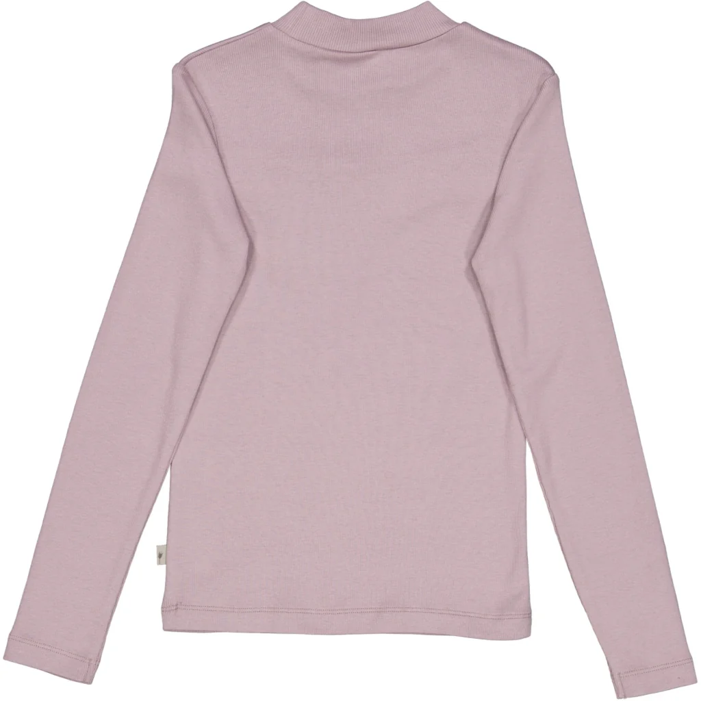 T-Shirt Rib Ruffle - dusty lavender - Image 2