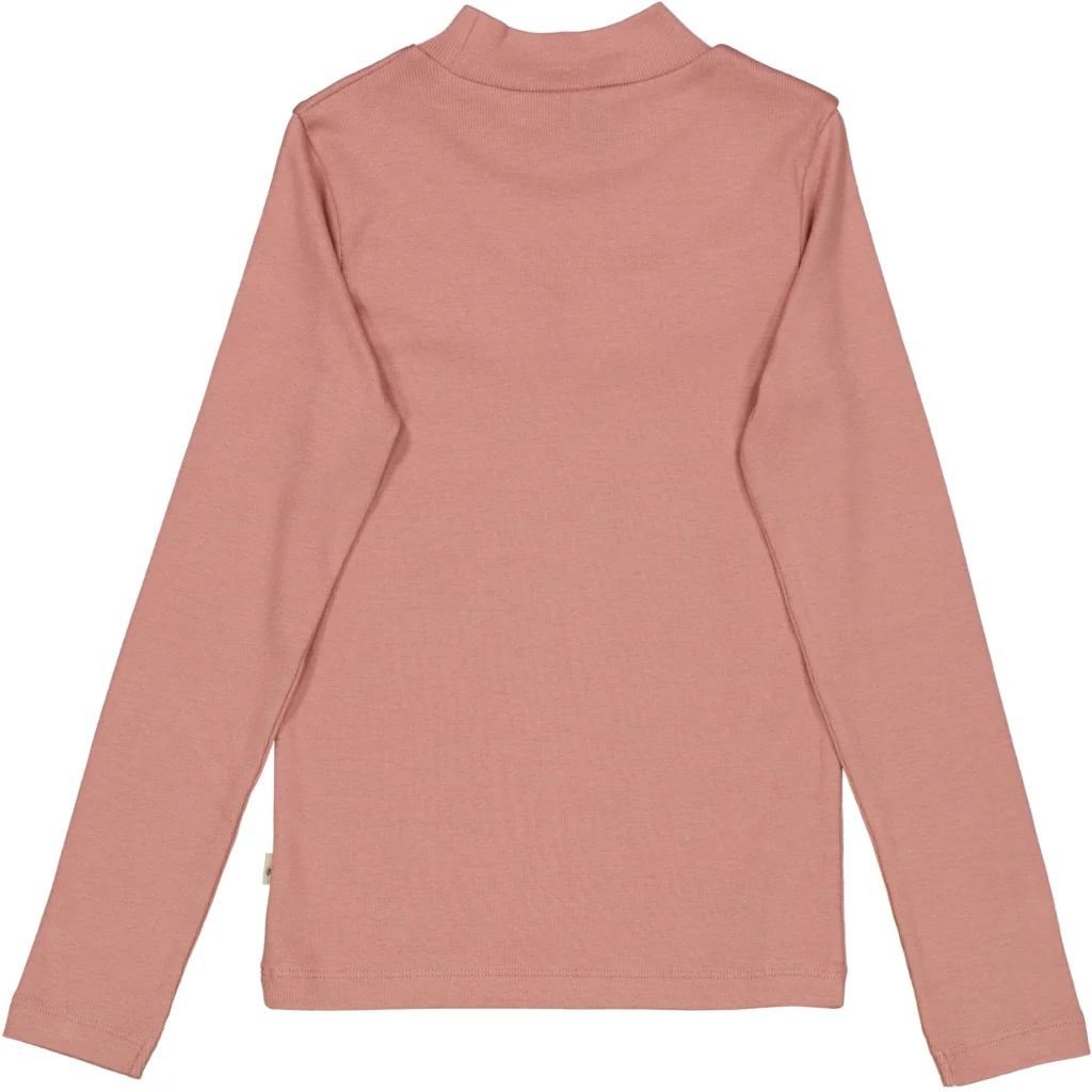 T-Shirt Rib Ruffle - rose cheeks - Image 2