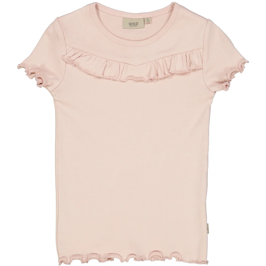 T-Shirt Rib Ruffle SS - Image 10