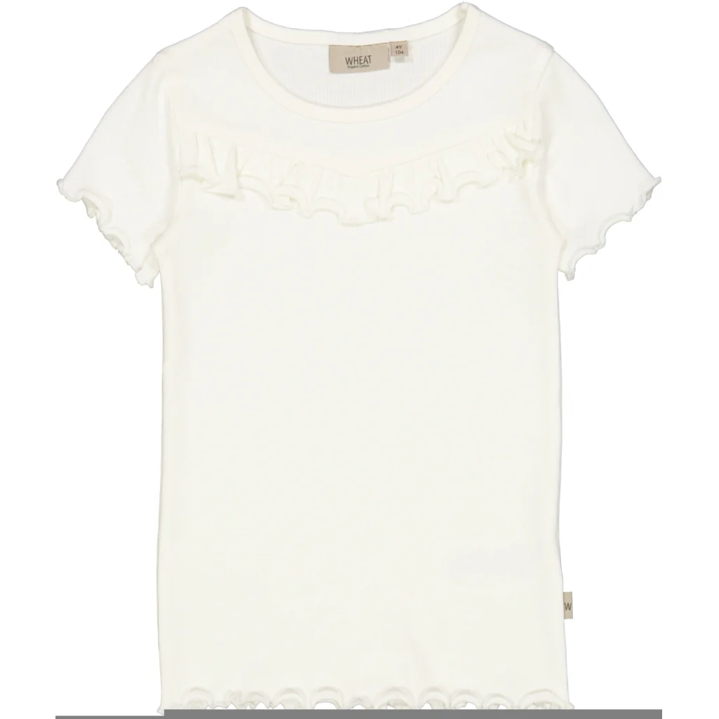 T-Shirt Rib Ruffle SS - Image 13