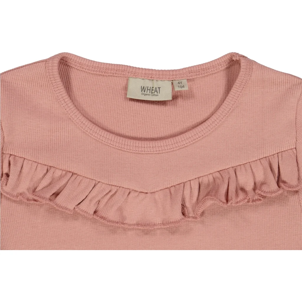 T-Shirt Rib Ruffle SS - Image 6