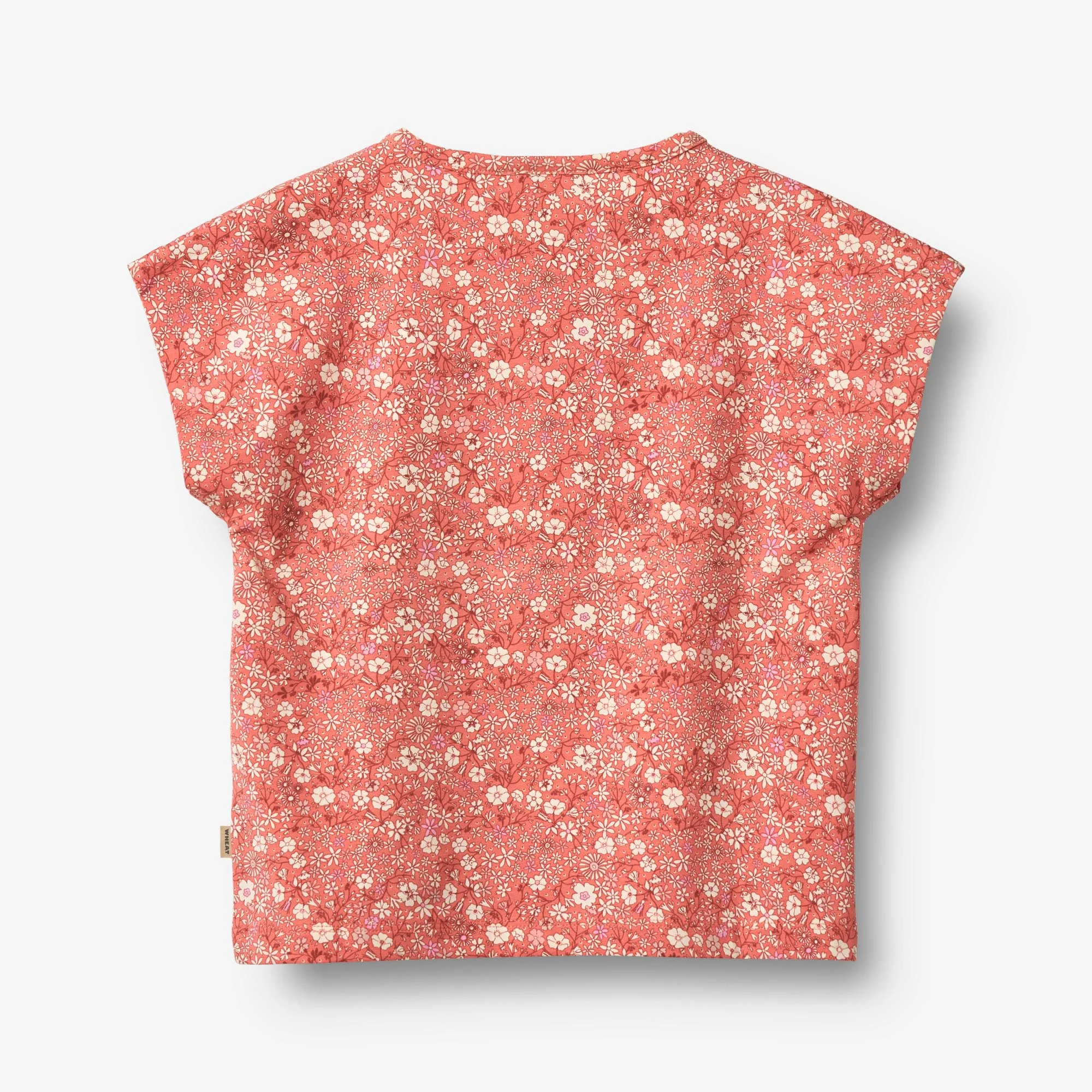 T-Shirt S/S Bette - coral flowers - Image 2