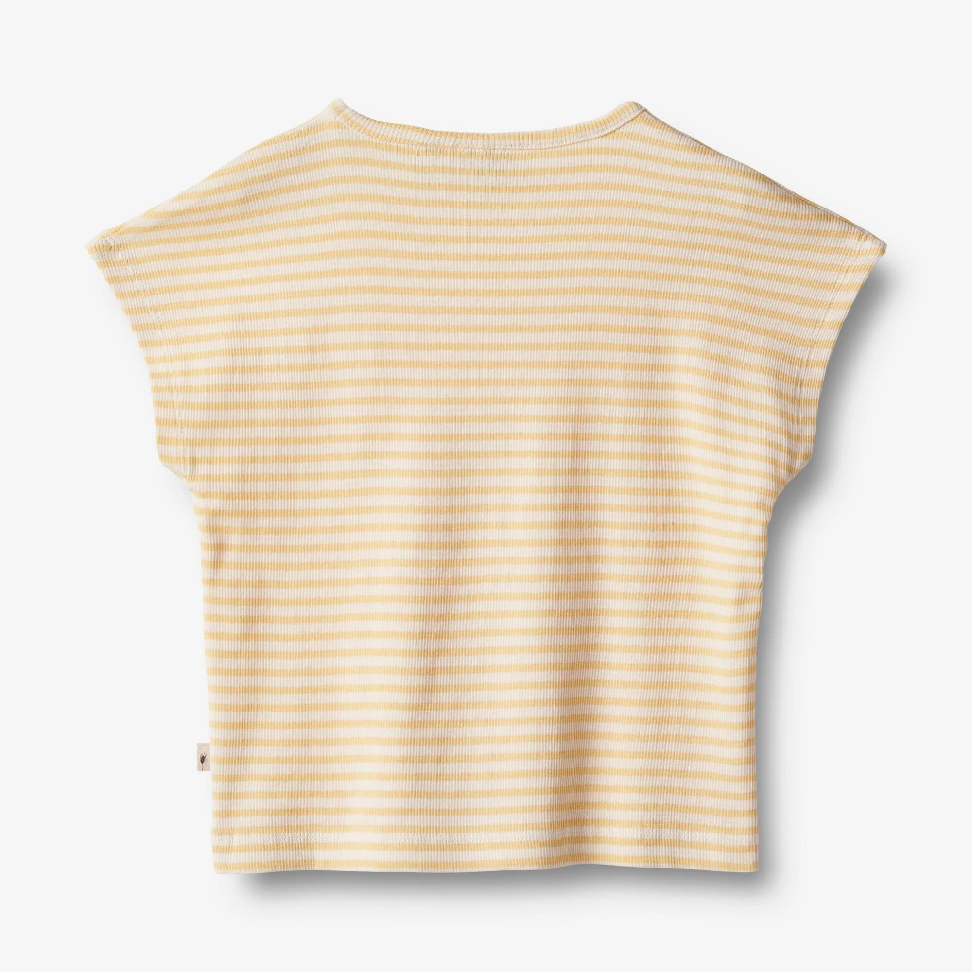 T-Shirt S/S Bette - pale apricot stripe - Image 2