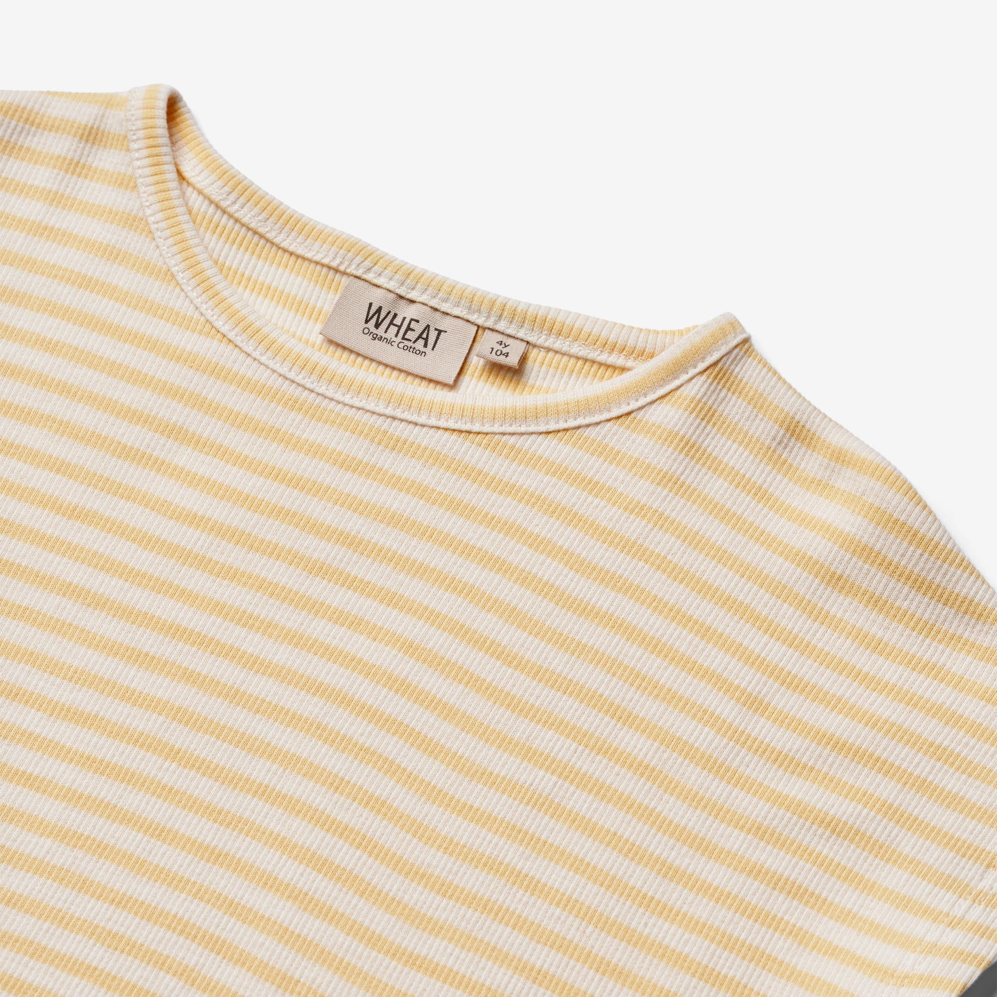 T-Shirt S/S Bette - pale apricot stripe - Image 3