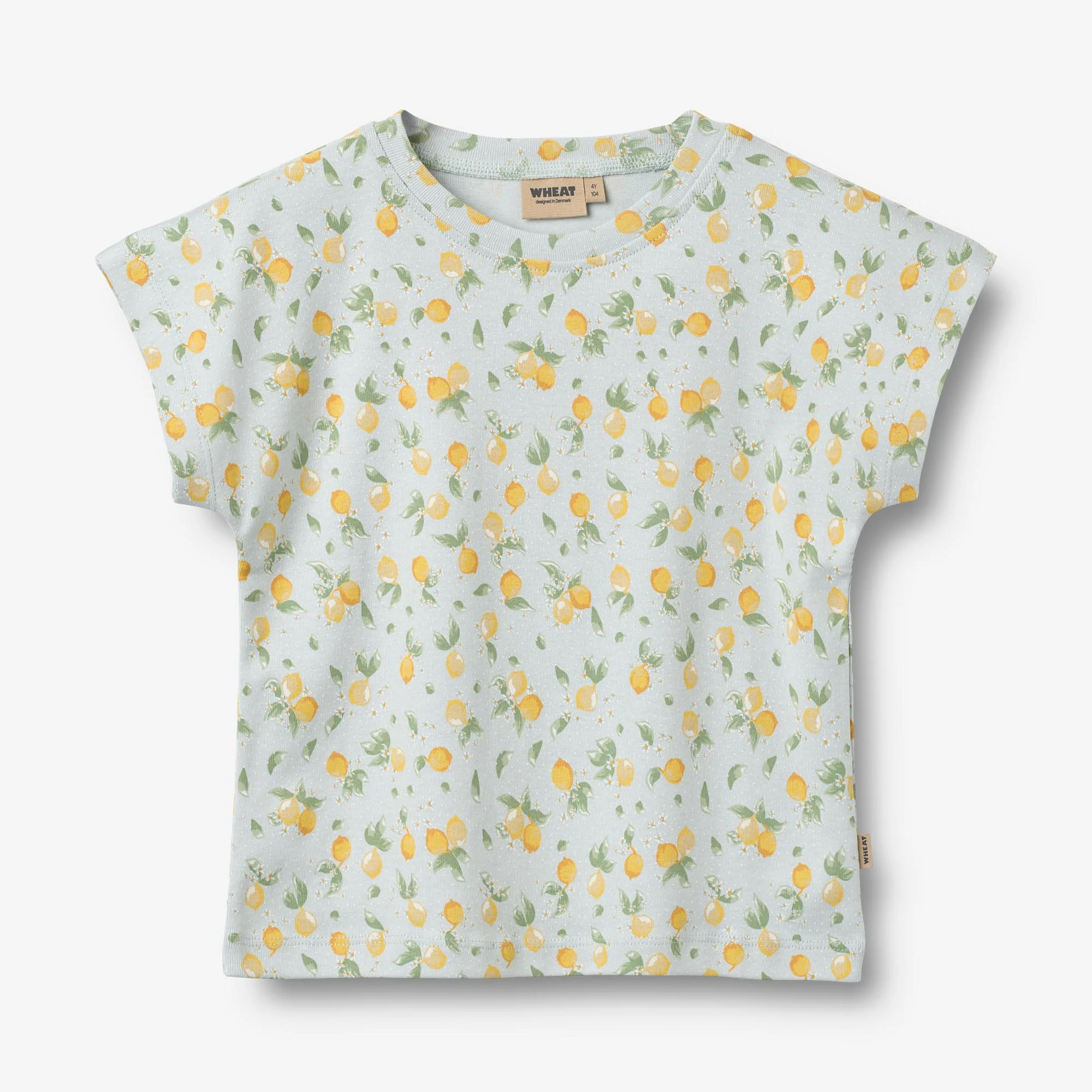 T-shirt S/S Bette - summer blue citrus