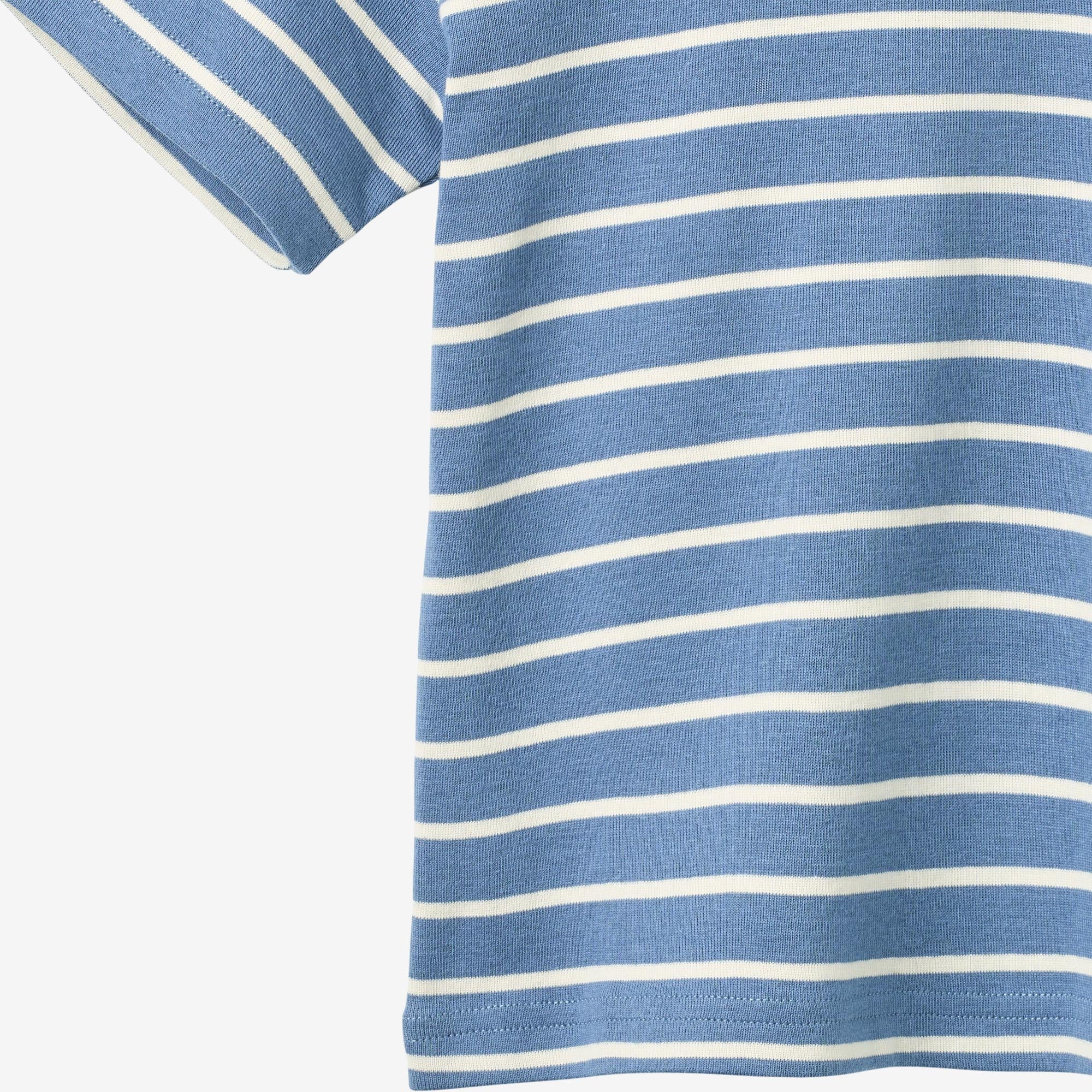 T-shirt S/S Fabian - blue stripe - Image 3