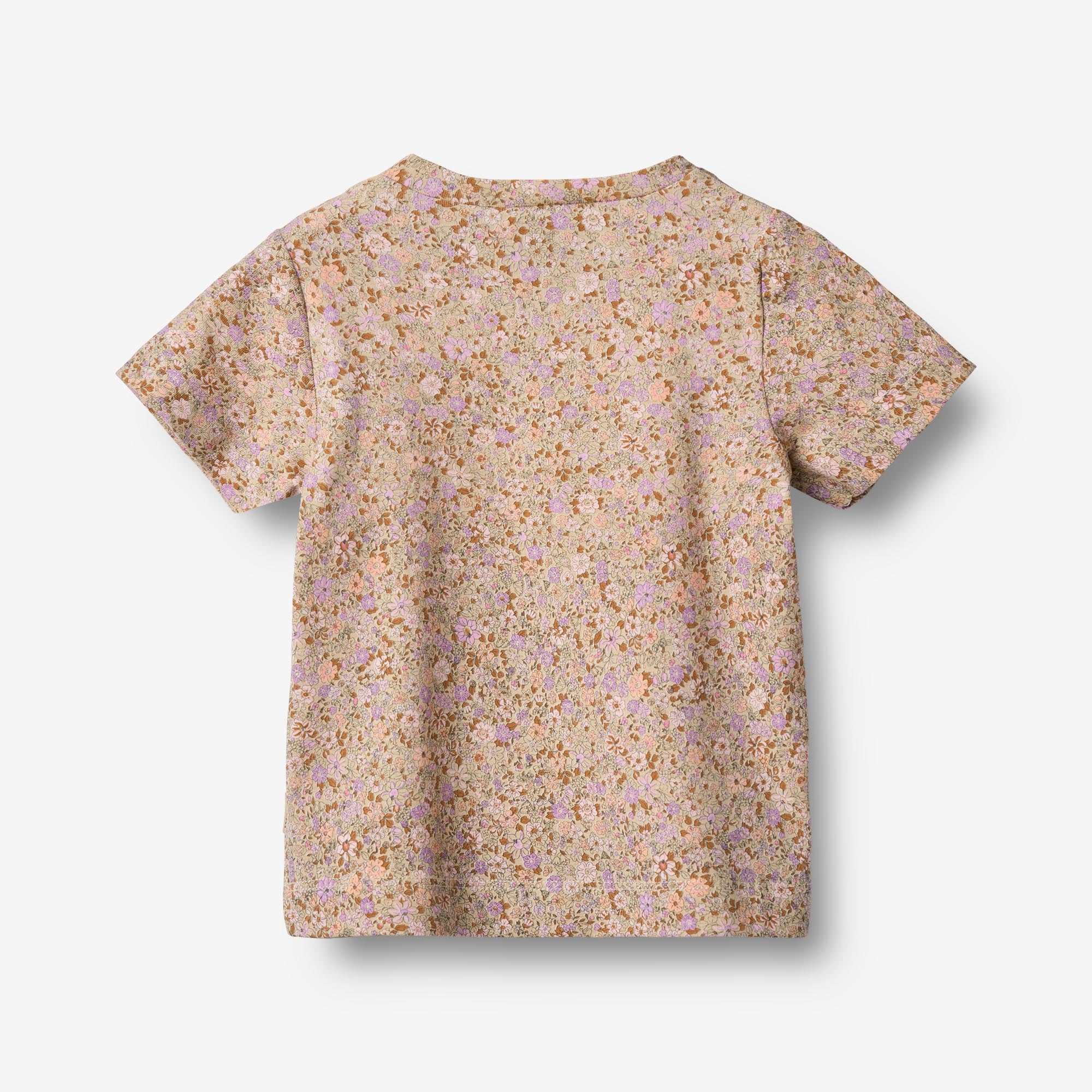 T-Shirt S/S Manna - lilac flower meadow - Image 2