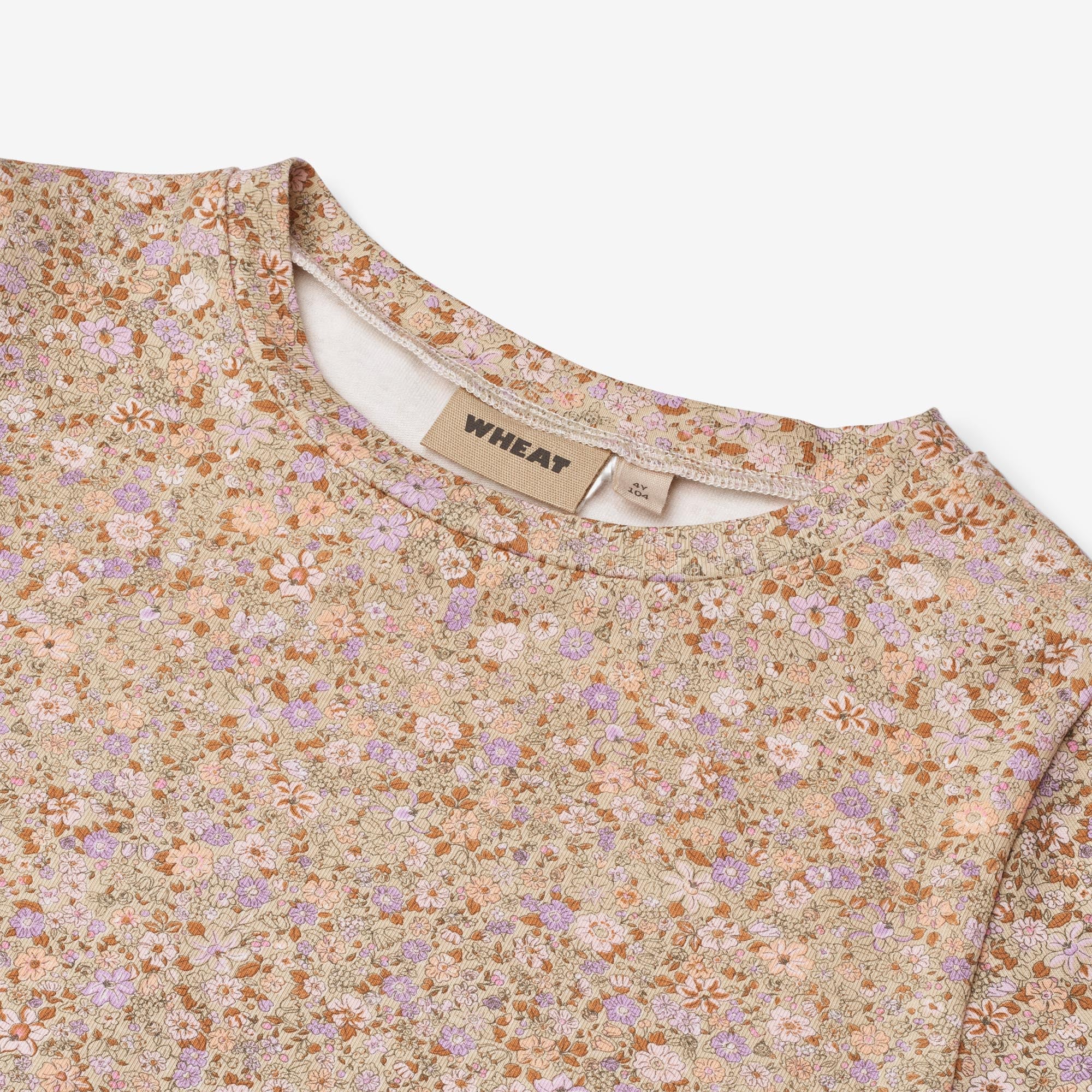 T-Shirt S/S Manna - lilac flower meadow - Image 3