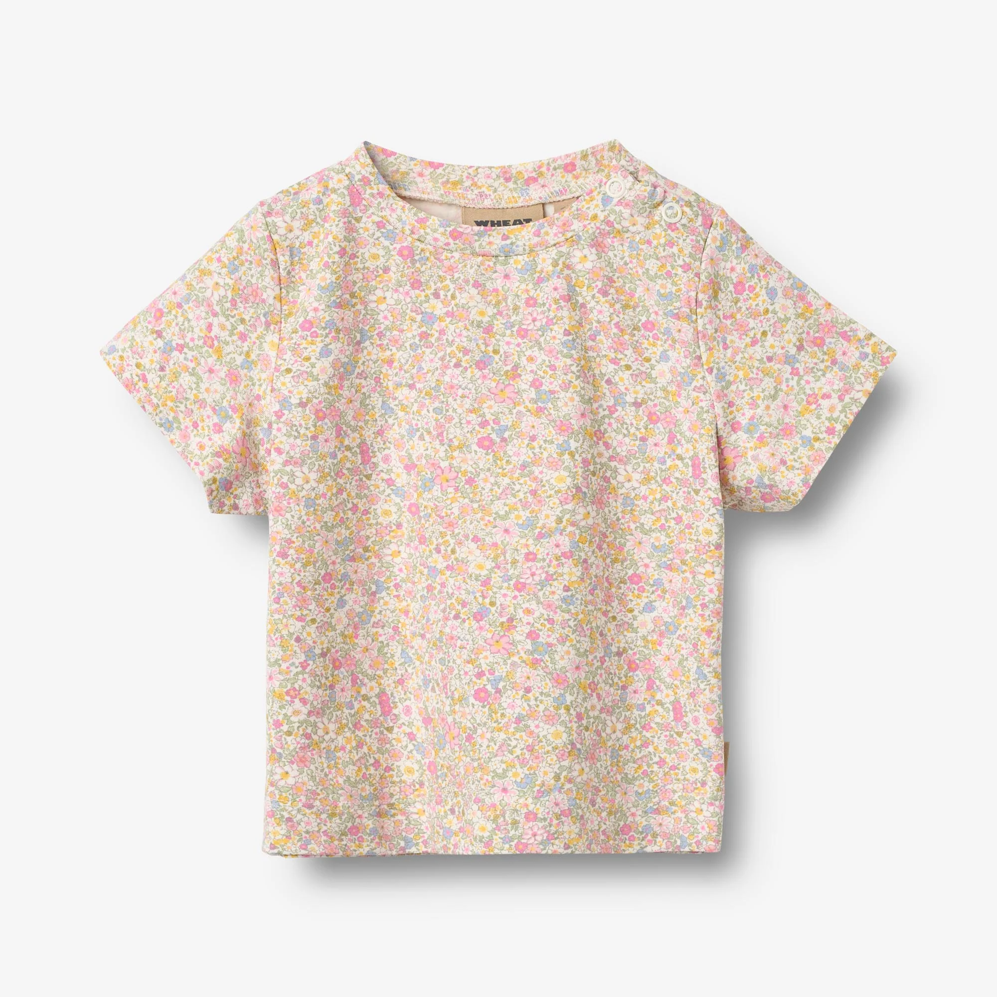 T-Shirt S/S Manna - blush flower meadow