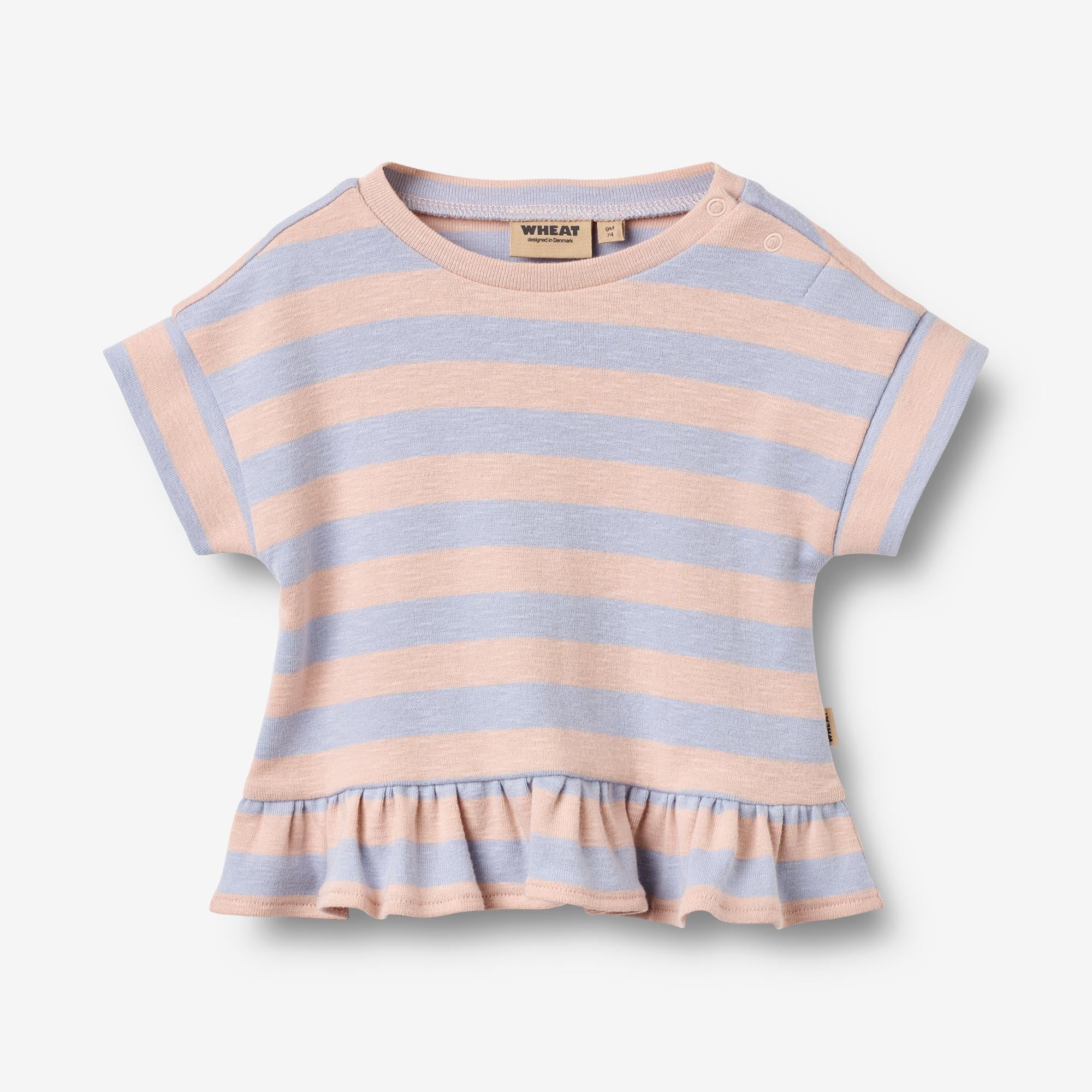 T-shirt S/S Marie - powder stripe