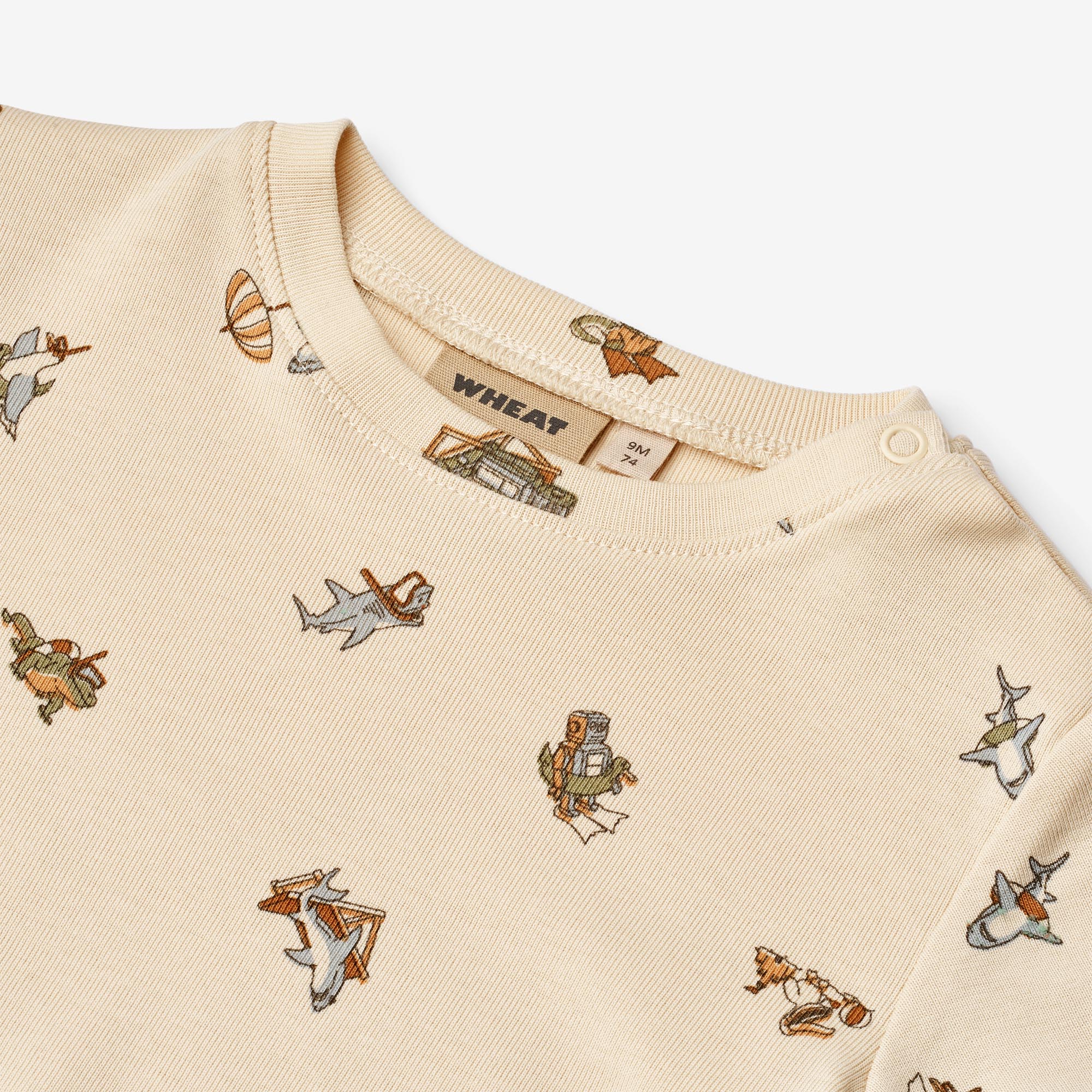 T-Shirt S/S Mikkel - beach friends - Image 3