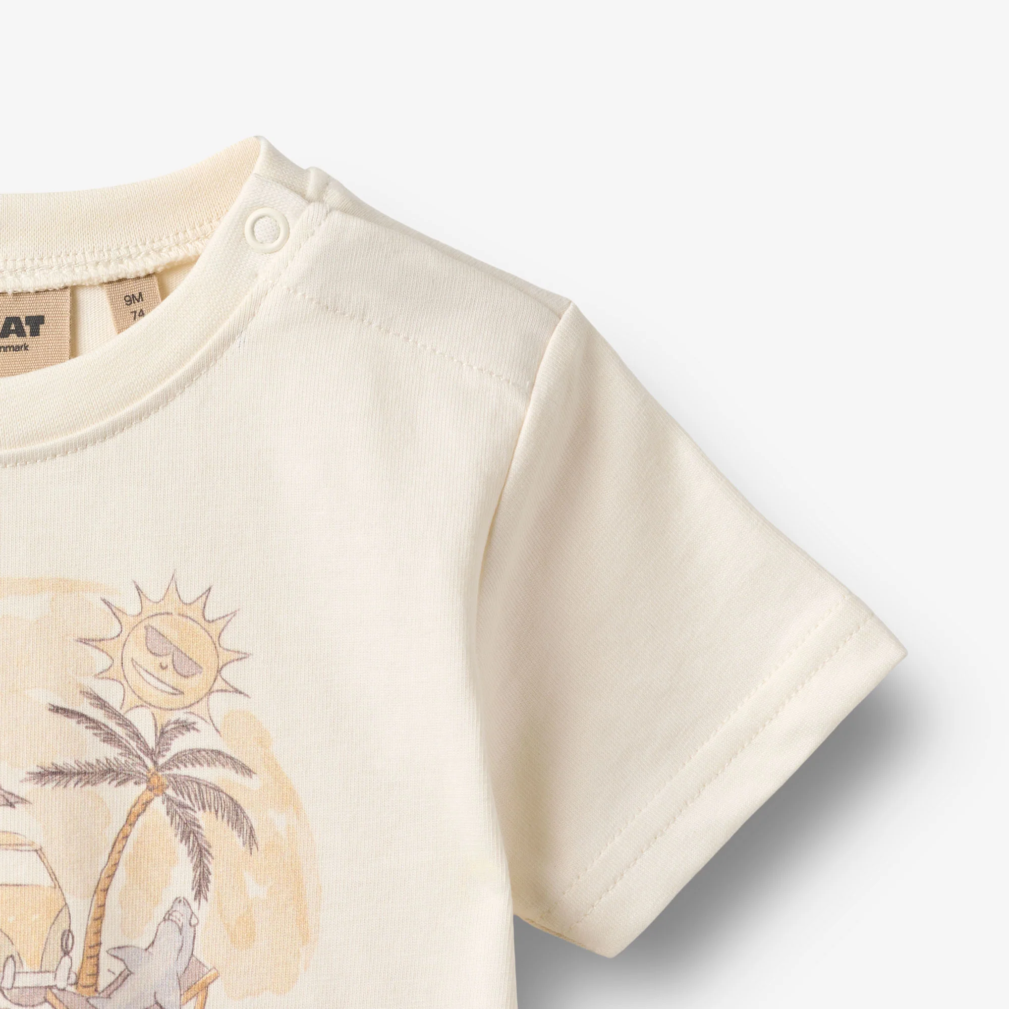 T-Shirt S/S Sonny - ivory - Image 3