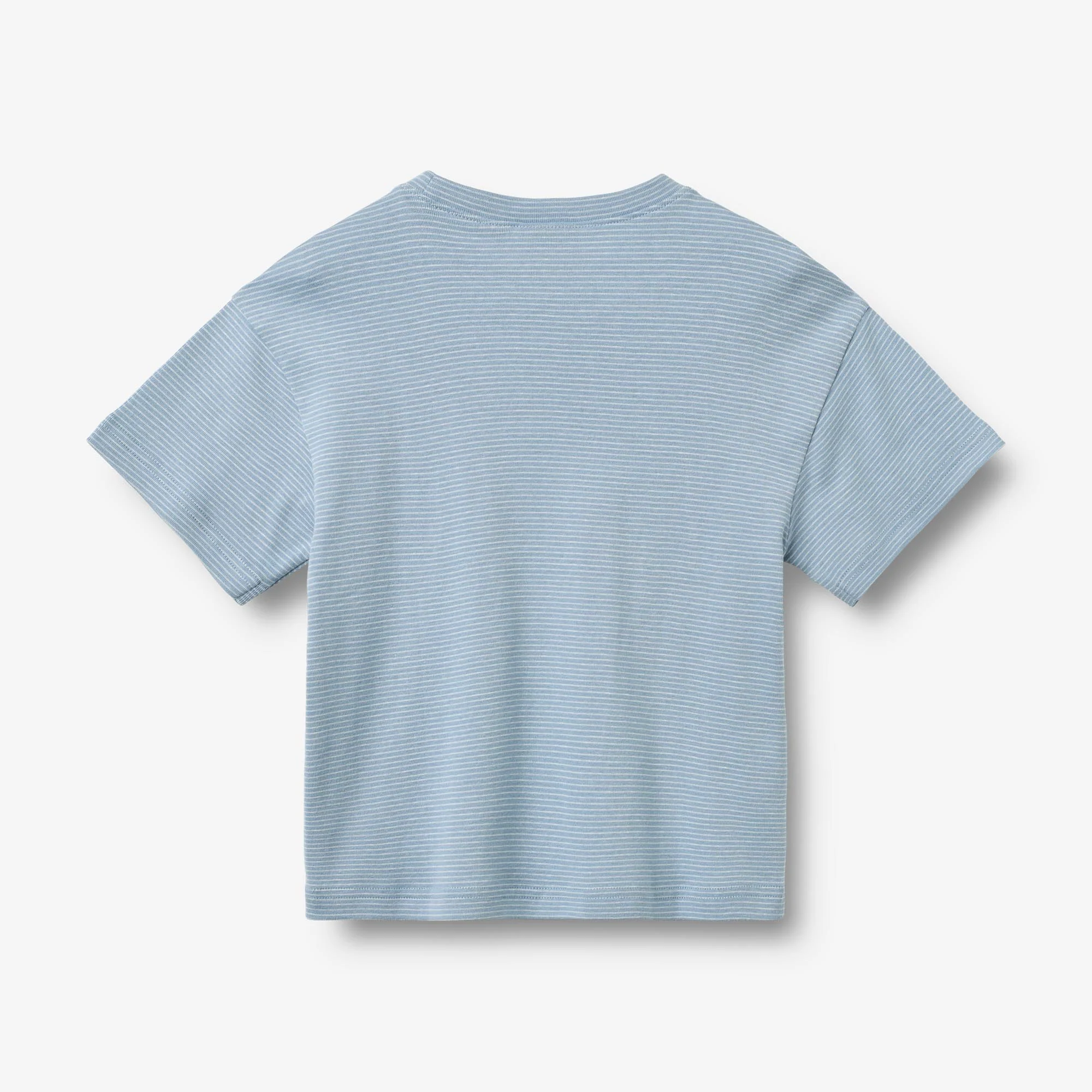 T-shirt S/S Tommy - faded blue stripe - Image 2