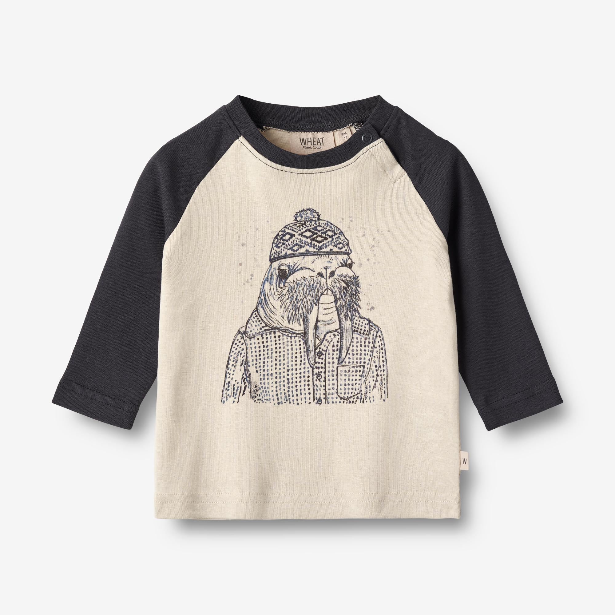 T-Shirt Walrus | Baby - navy