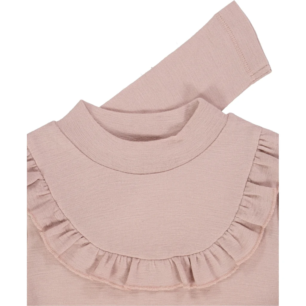 T-shirt Wool Ruffle LS - Image 6