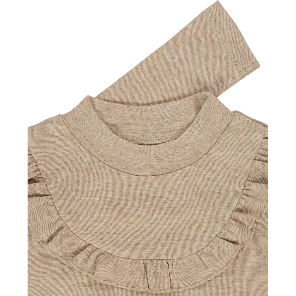 T-shirt Wool Ruffle LS - Image 9