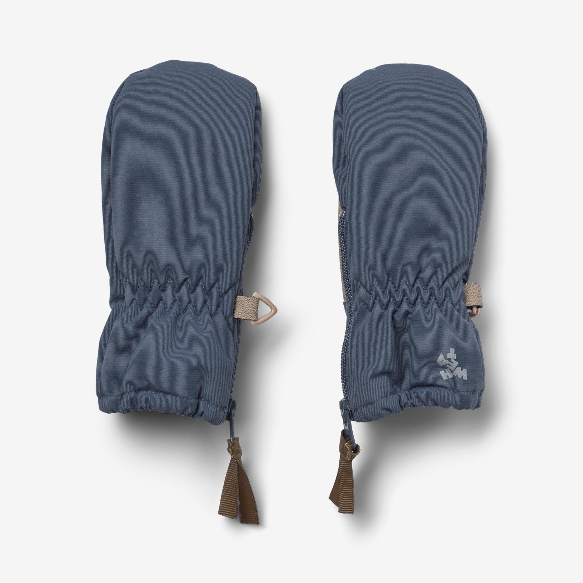 Technical Mittens Zipper - greyblue - Image 3