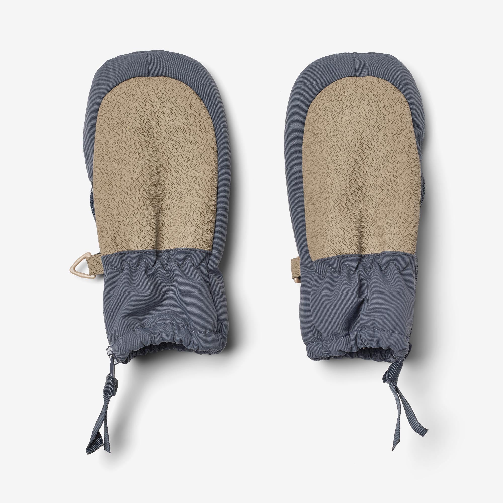 Technical Mittens Zipper - greyblue - Image 4