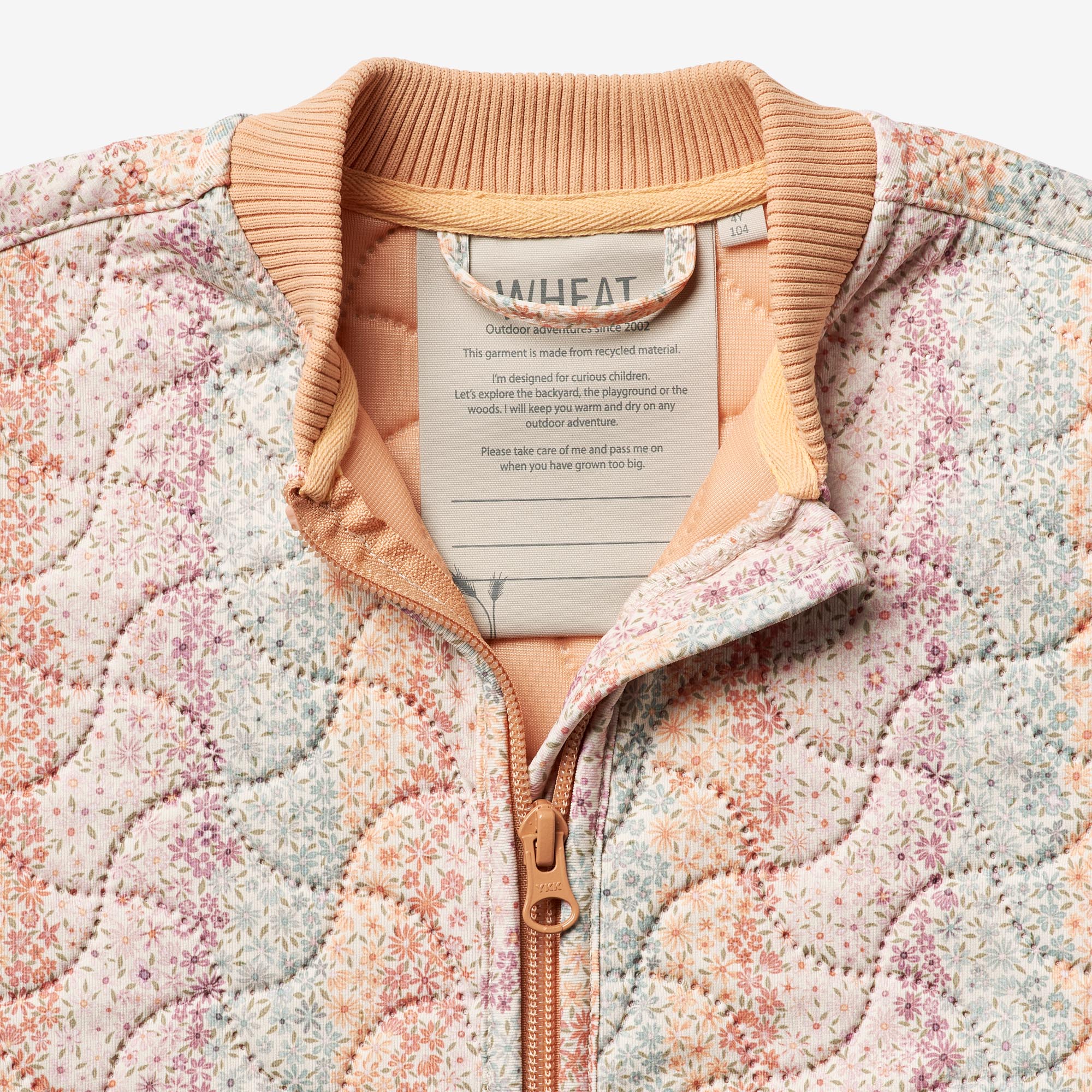 Thermo Gilet Ede - rainbow flowers - Image 3