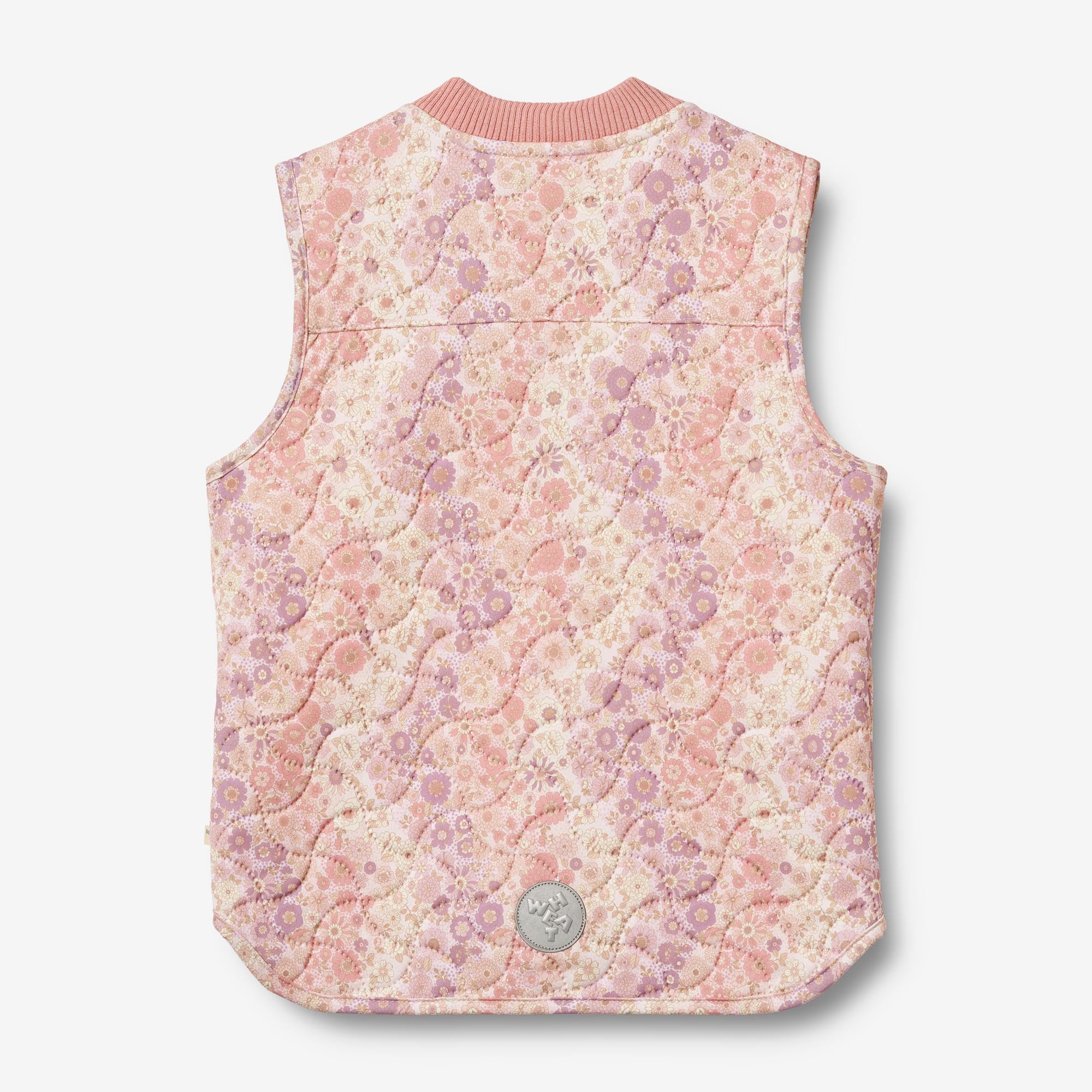 Thermo Gilet Ede - lilac flower rainbow - Image 3