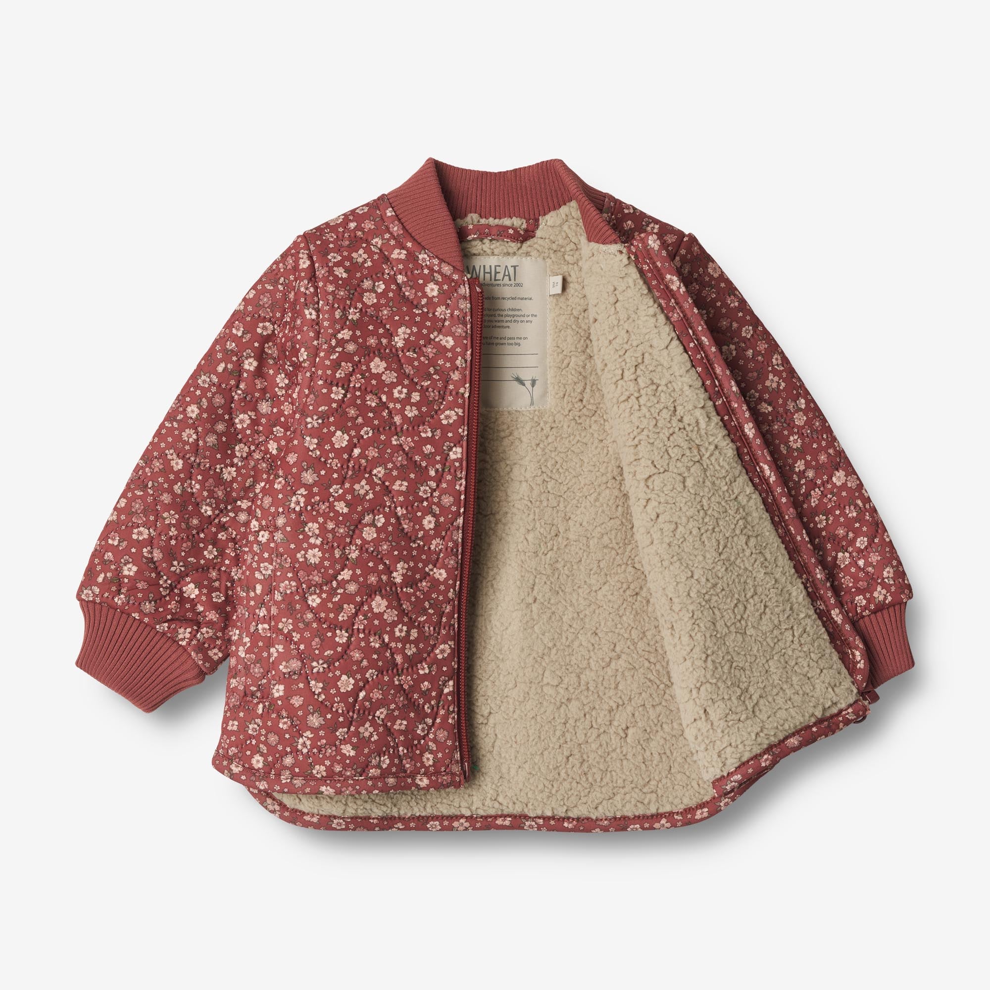 Thermo Jacket Benni | Baby - red flowers - Image 3