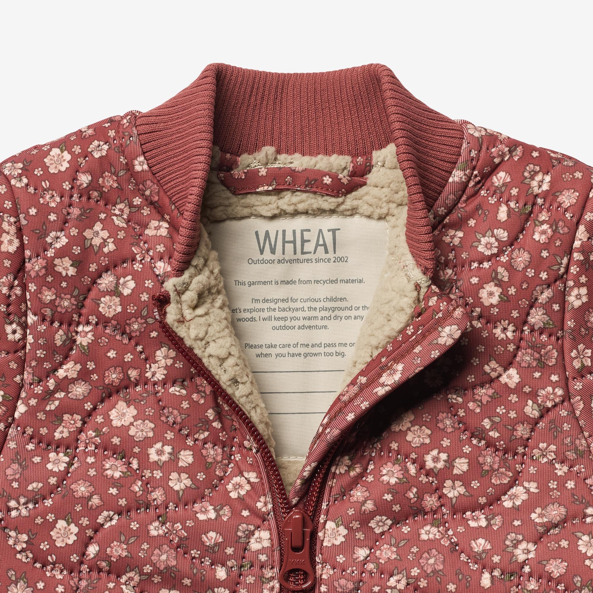 Thermo Jacket Benni | Baby - red flowers - Image 4