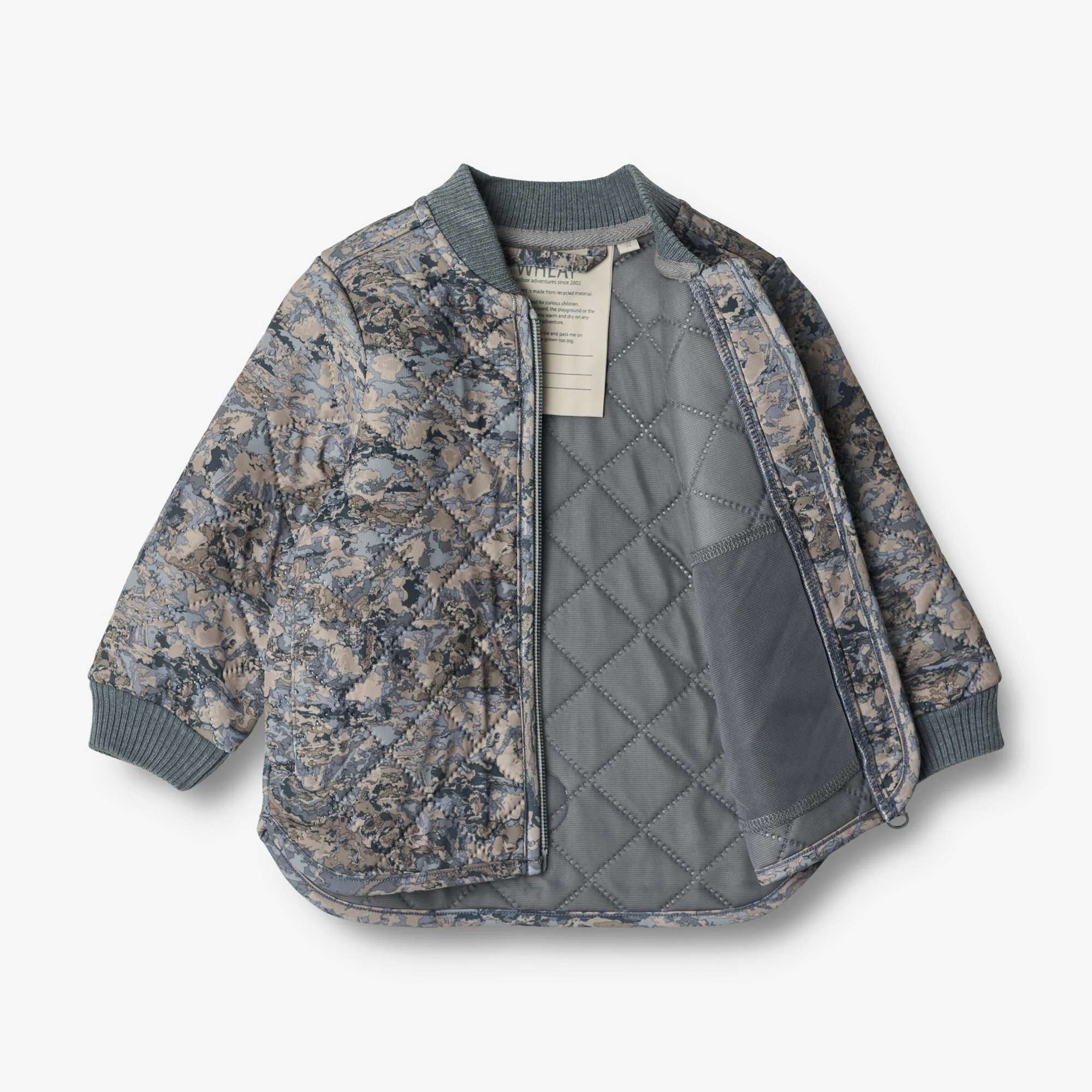 Thermo Jacket Loui | Baby - rainy blue clouds - Image 3