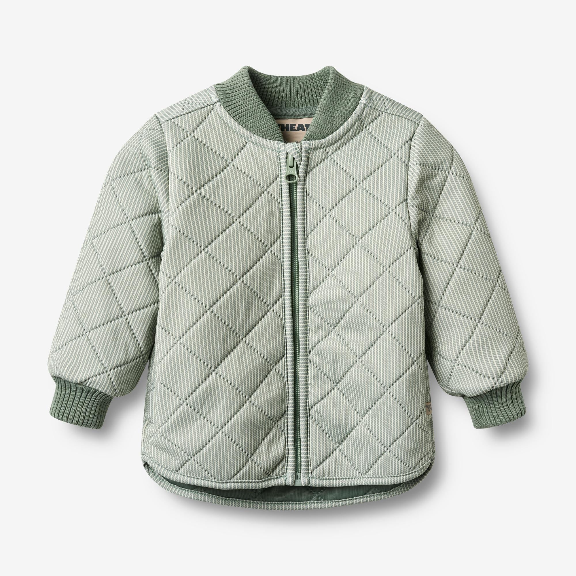 Thermo Jacket Loui - green stripe