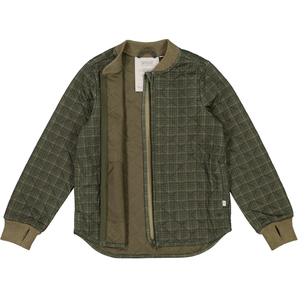 Thermo Jacket Loui - olive check - Image 3
